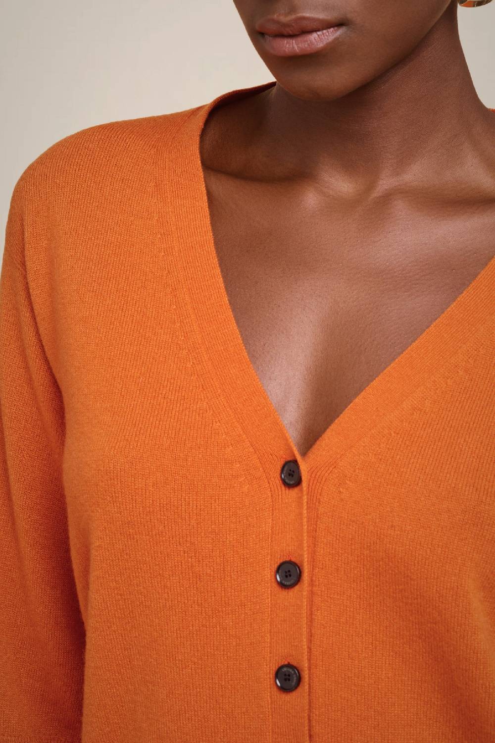 Liviana Conti CARDIGAN 100% CASHMERE W4FF4WC63C43-0.XS