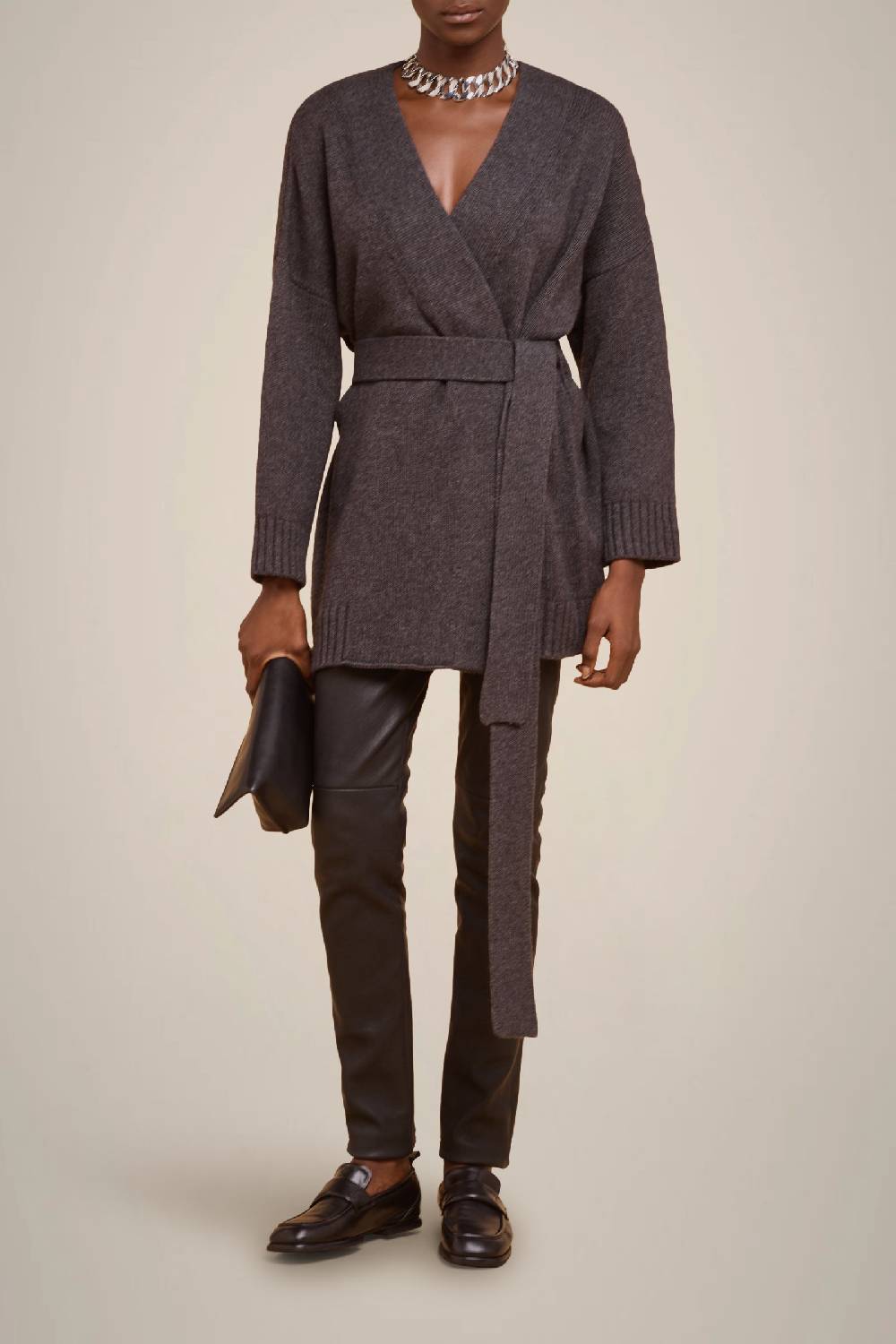 Liviana Conti CARDIGAN CON CINTURA W4FF4WC26Y49-0.S