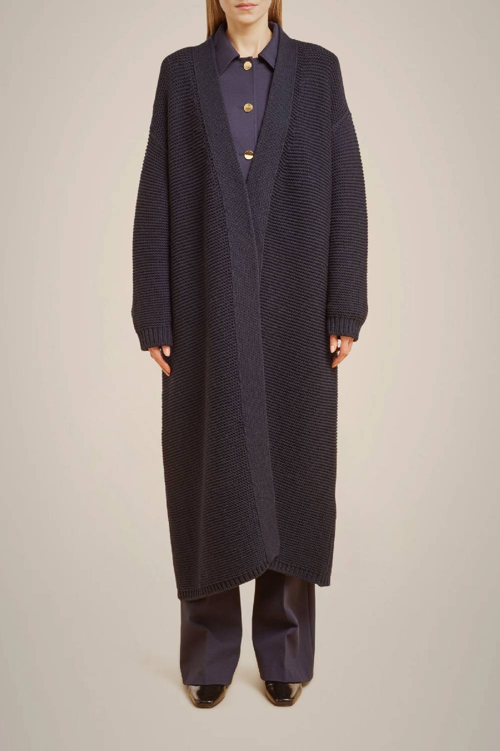 Liviana Conti CARDIGAN IN CASHMERE RICICLATO W4LL4WC25N08-0.XS