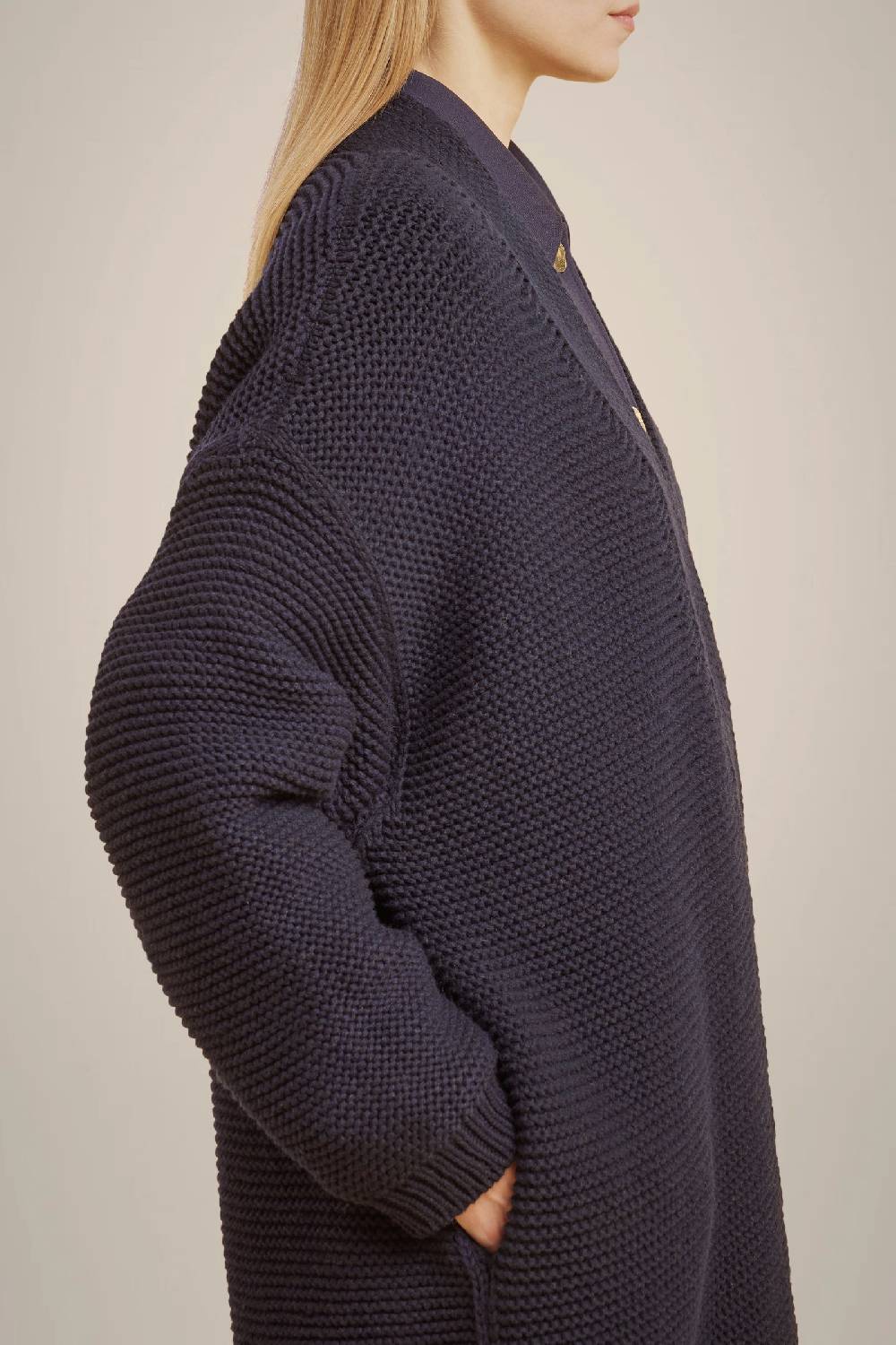 Liviana Conti CARDIGAN IN CASHMERE RICICLATO W4LL4WC25N08-0.XS