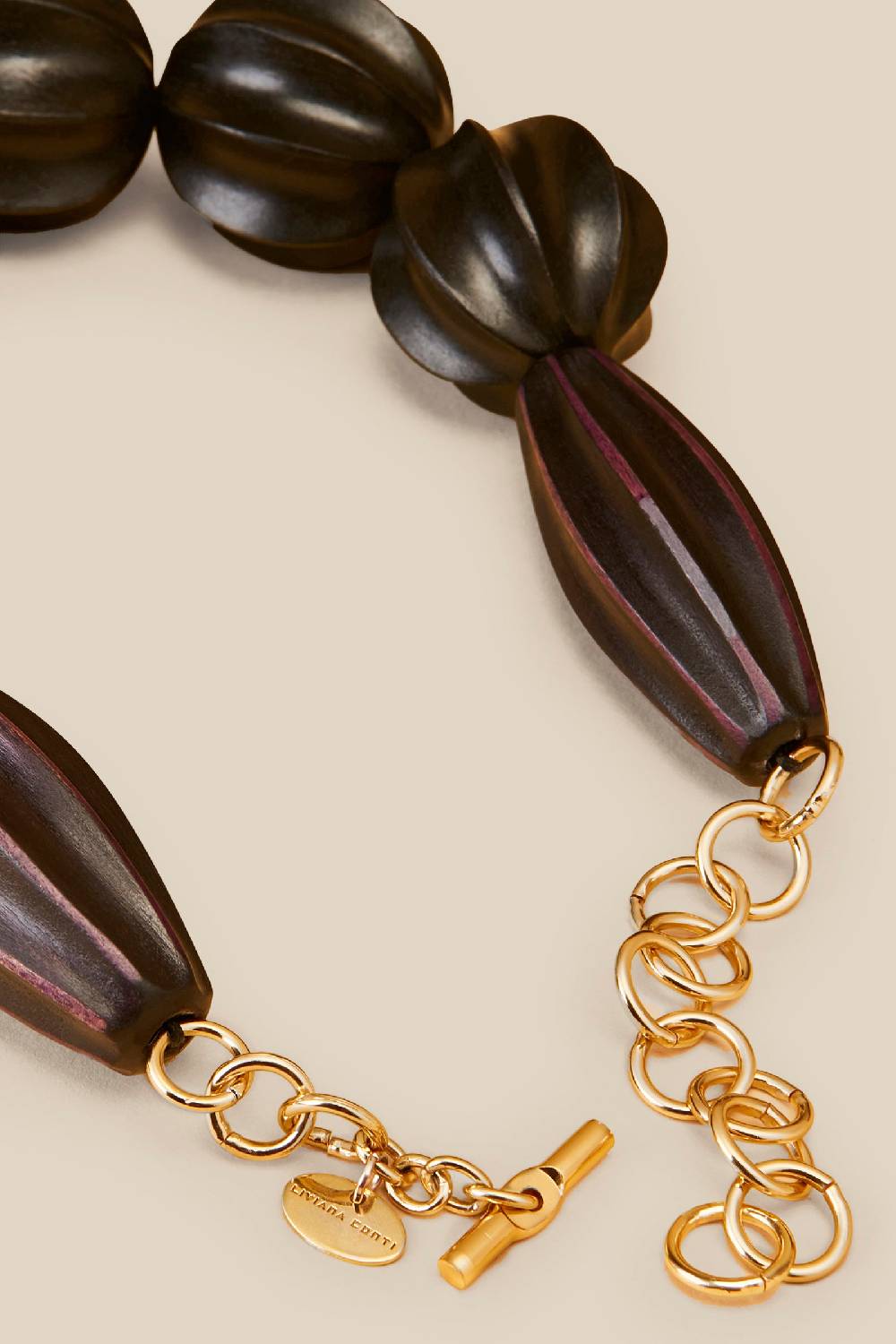 Liviana Conti COLLANA CORTA LEGNO S4AA4SJ93W25-Z.NR