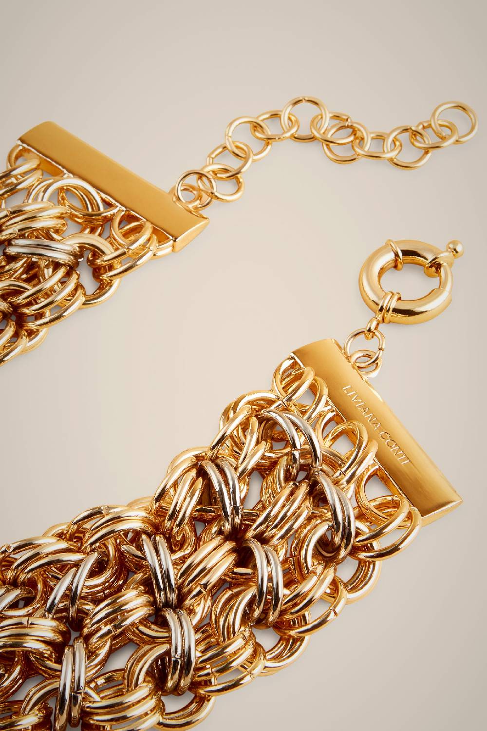 Liviana Conti COLLANA MAGLIA METAL S4AA4SJ10Z03-Z.NR