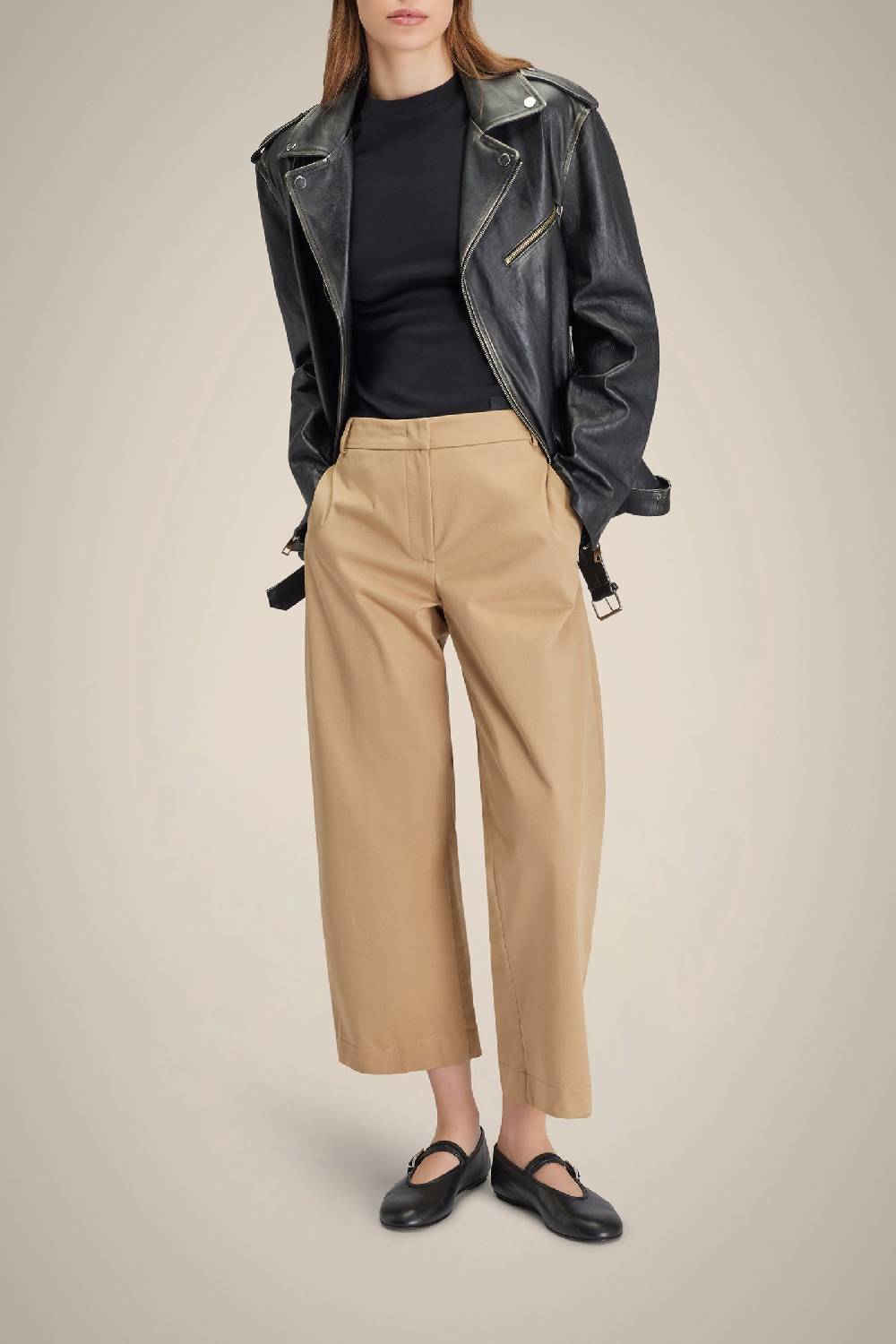 Liviana Conti GIACCA CHIODO IN PELLE BOTTALATA S4NN4SX37Y69A3.S