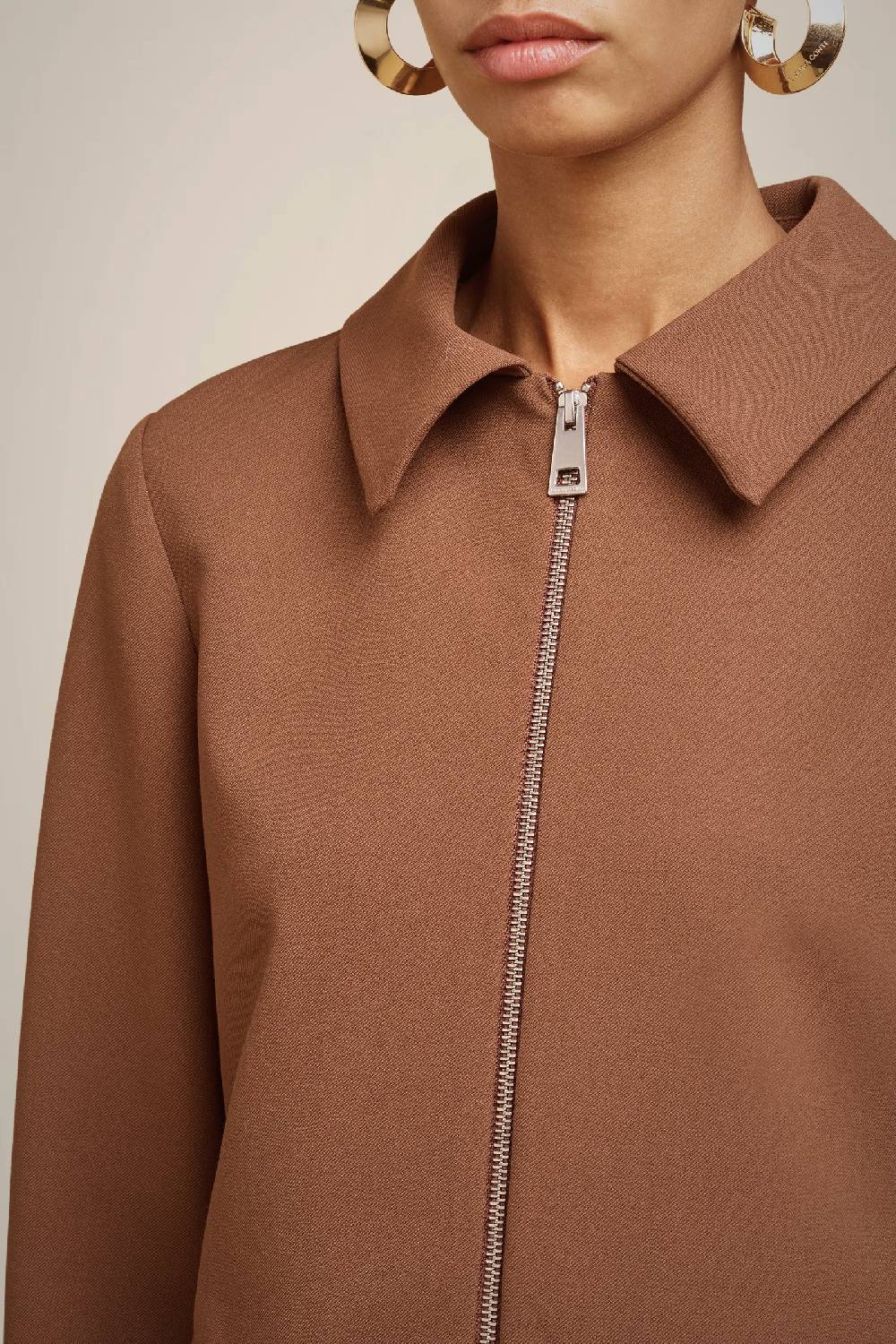 Liviana Conti GIACCA CROP PUNTO MILANO LUCIDO W4FF4WM55U82-1.42