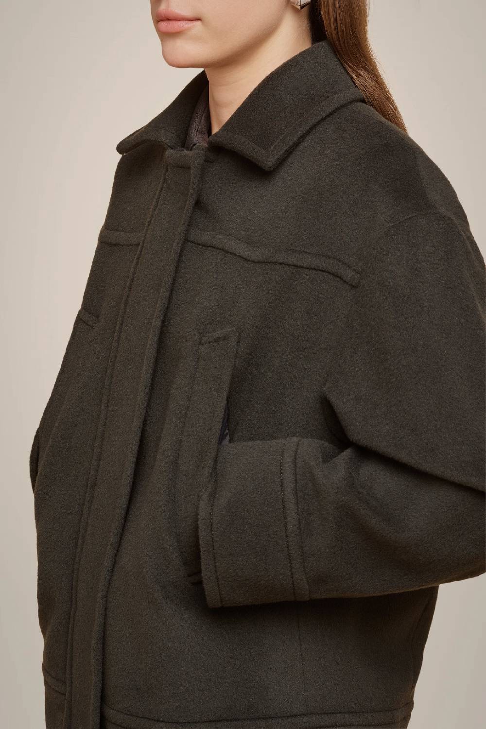 Liviana Conti GIACCA IN PANNO CASHMERE W4FF4WL45S89-0.38