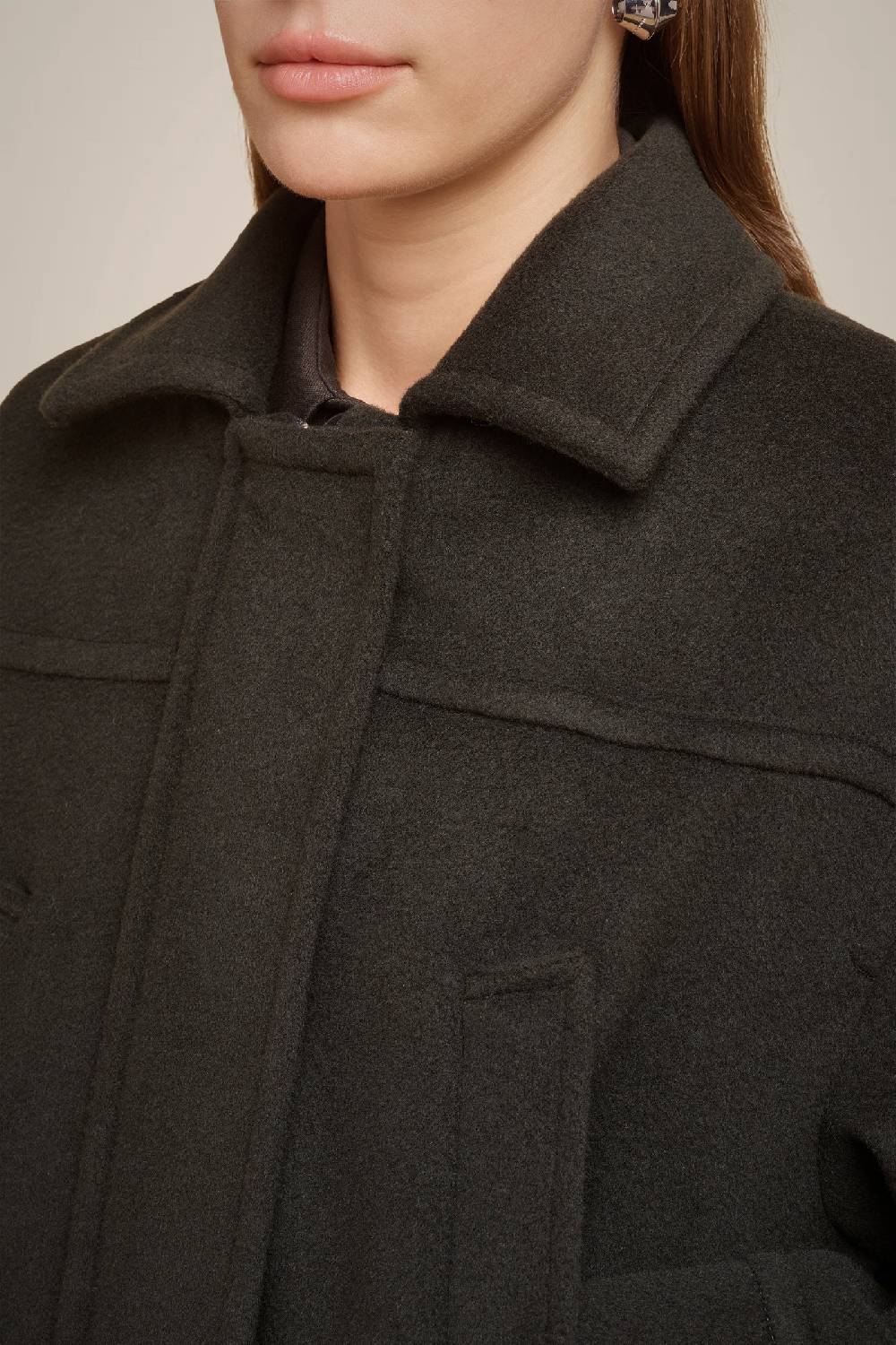 Liviana Conti GIACCA IN PANNO CASHMERE W4FF4WL45S89-0.38