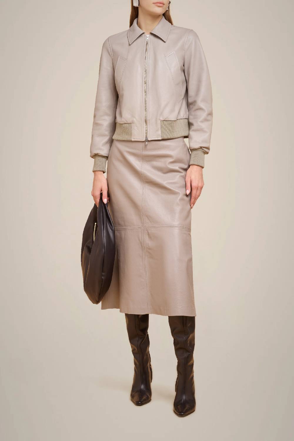 Liviana Conti GIACCA IN VERA PELLE W4FF4WX25X72-0.38