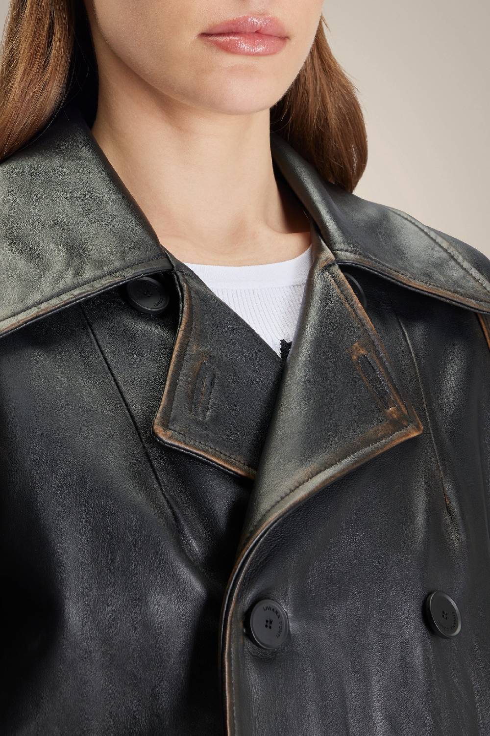 Liviana Conti GIACCA PELLE DOPPIOPETTO S4NN4SX35Y69W6.S