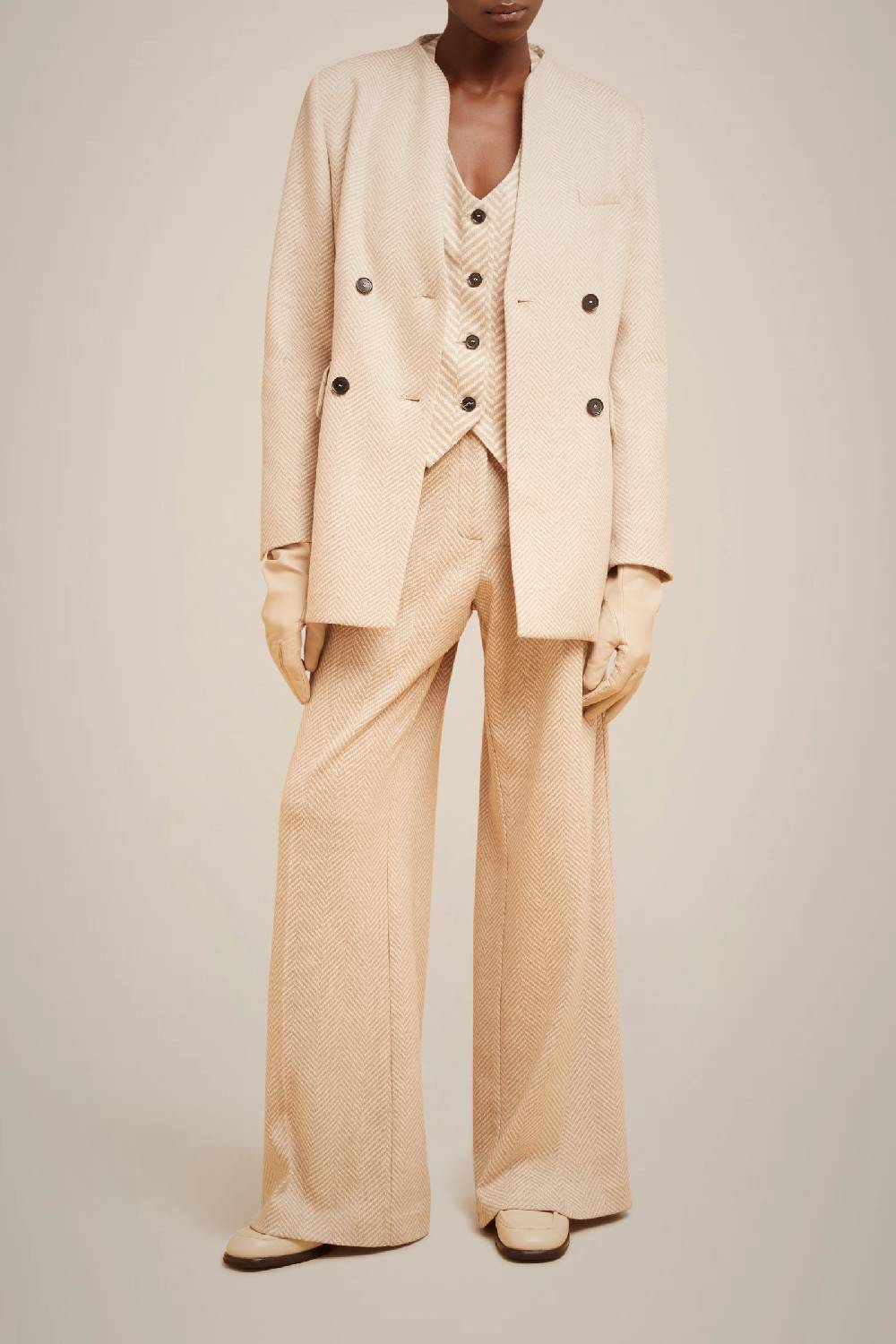 Liviana Conti GILET HALTER PANNO CASHMERE W4FF4WL256-RSC.38