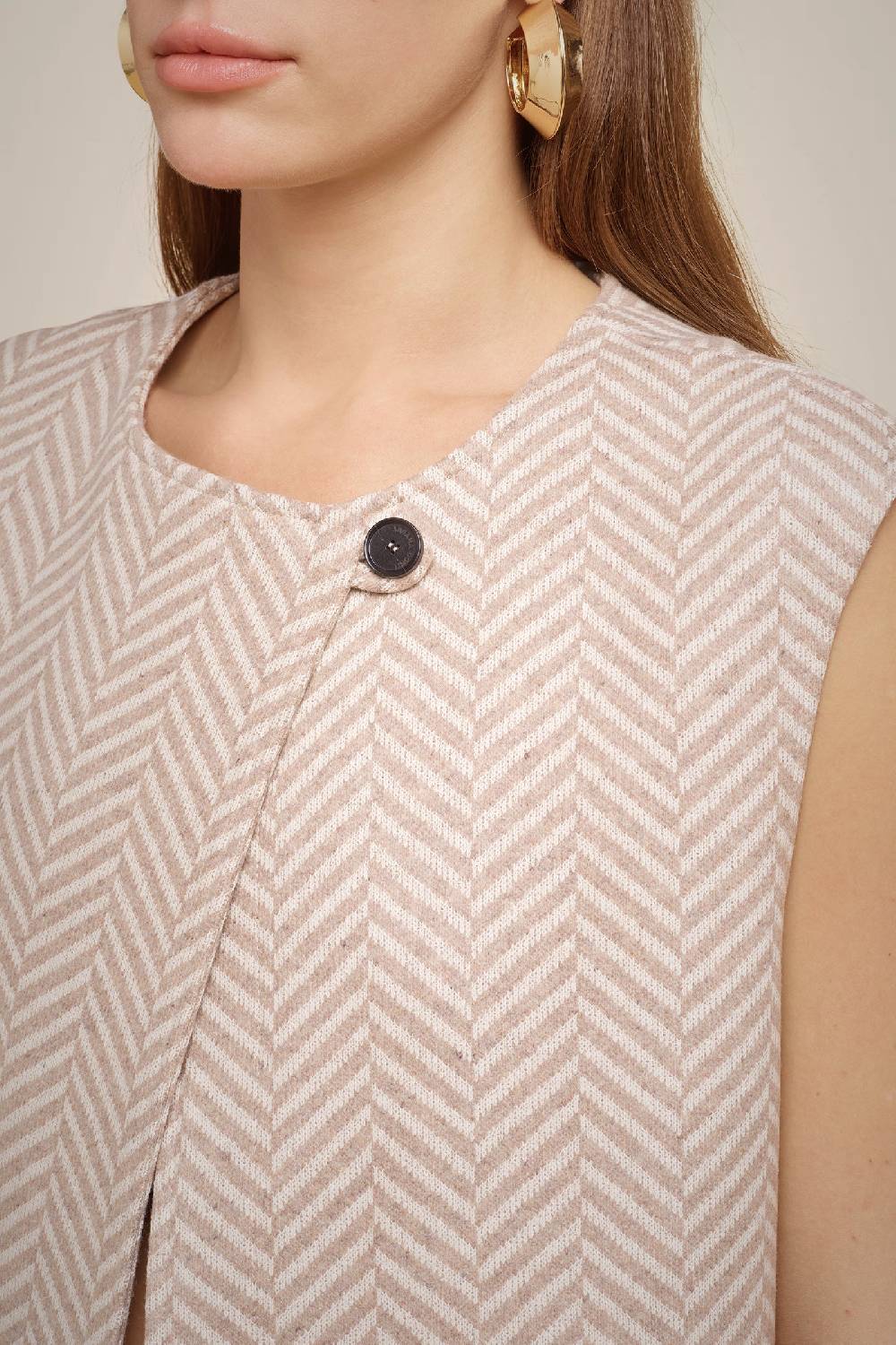 Liviana Conti GILET LUNGO PANNO CASHMERE W4FF4WL266-RSC.38