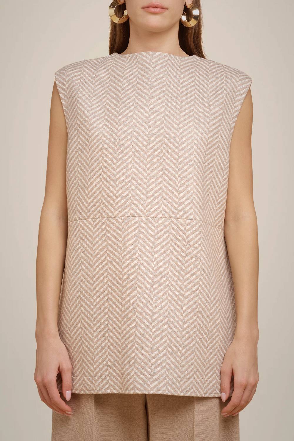 Liviana Conti GILET LUNGO PANNO CASHMERE W4FF4WL266-RSC.38