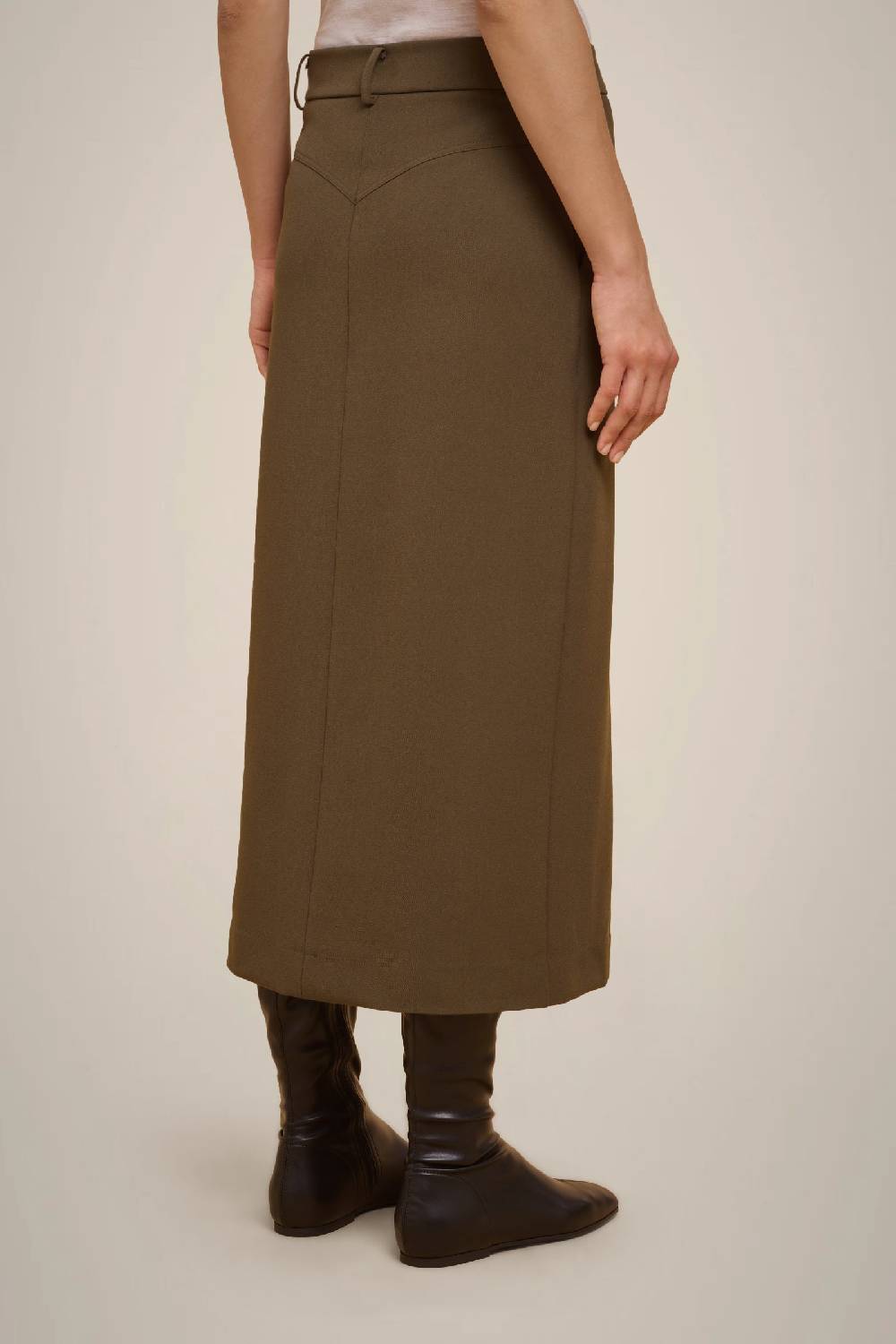 Liviana Conti GONNA CON SPACCO IN PUNTO MILANO W4FF4WM67T03-1.38