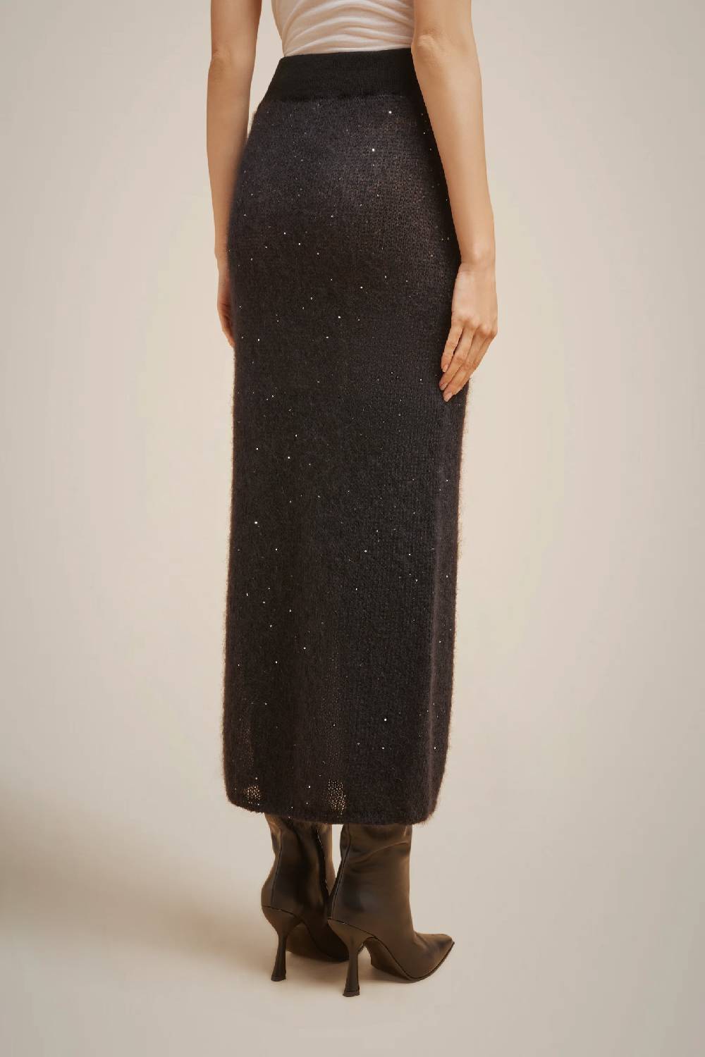 Liviana Conti GONNA IN MOHAIR PAILLETTES W4FF4WG58Y69Z2.XS