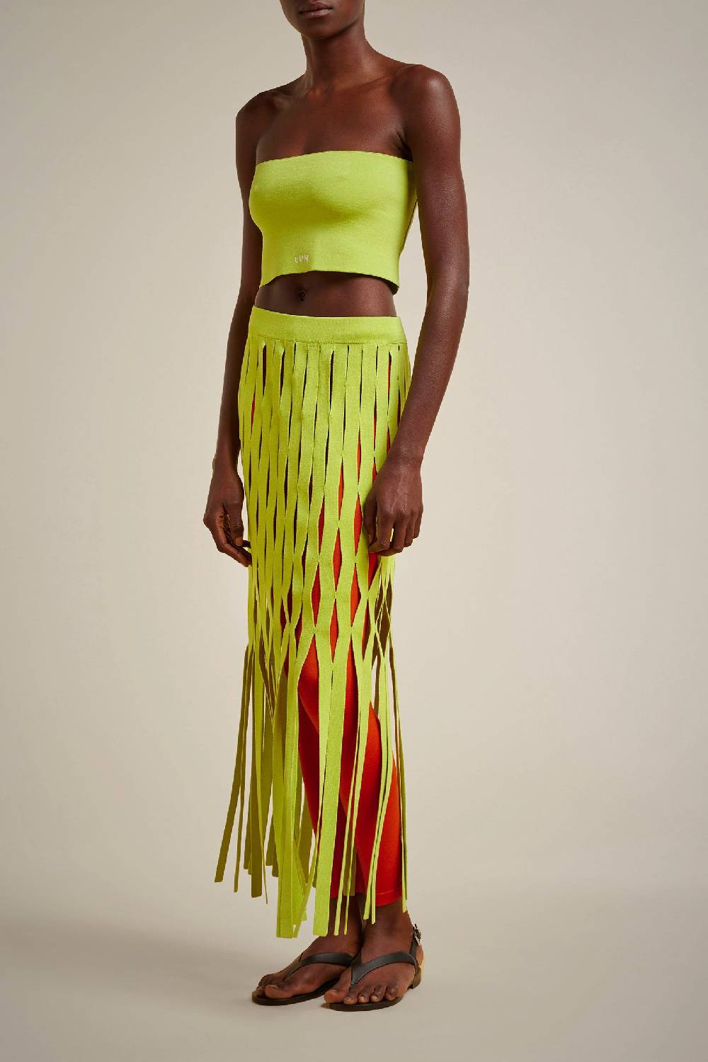 Liviana Conti GONNA INTRECCIO A RETE S4FF4SA28R44-0.XS