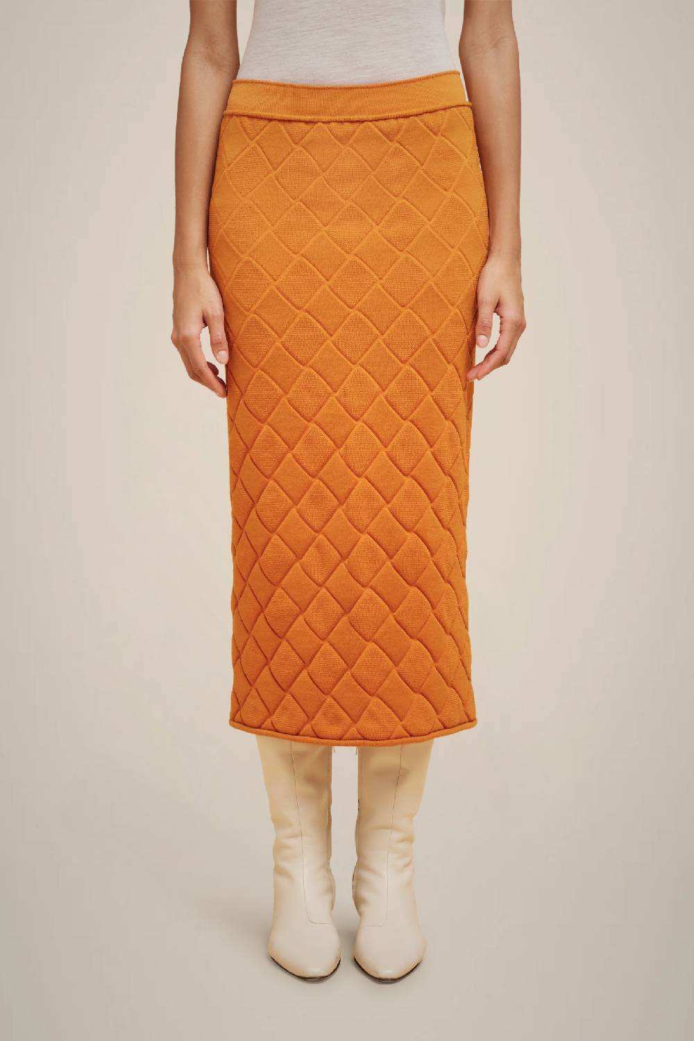 Liviana Conti GONNA JACQUARD A RILIEVO W4FF4WA75C06-0.S