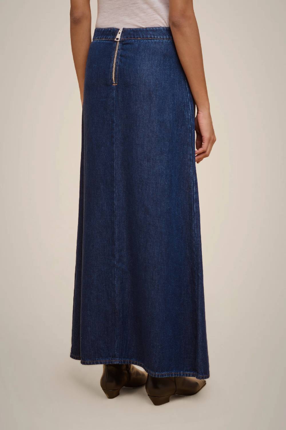 Liviana Conti GONNA LUNGA IN DENIM W4FF4WY82Z83-0.XS