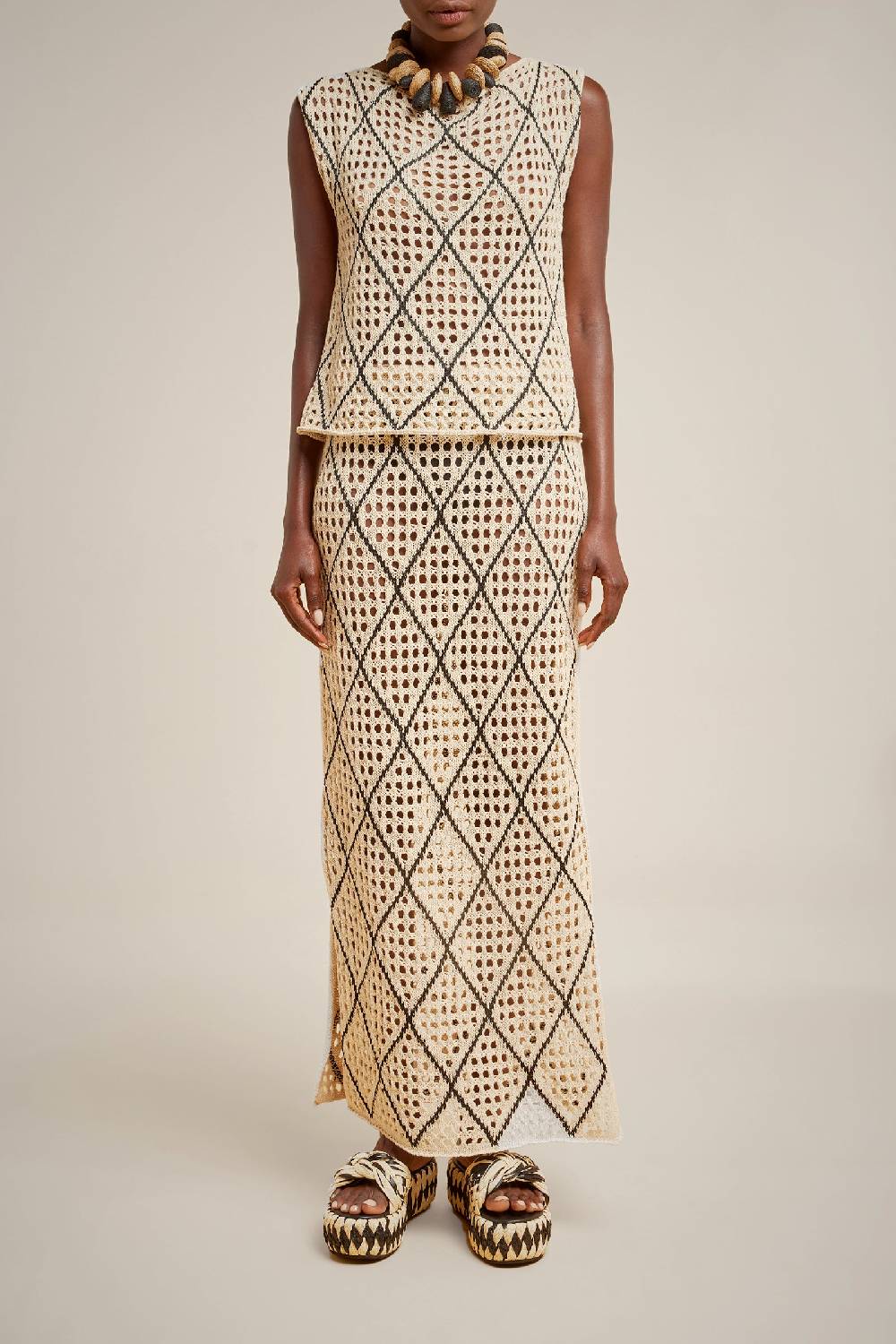 Liviana Conti GONNA PUNTO TRAFORAT S4LL4SD75W44-Y.XS