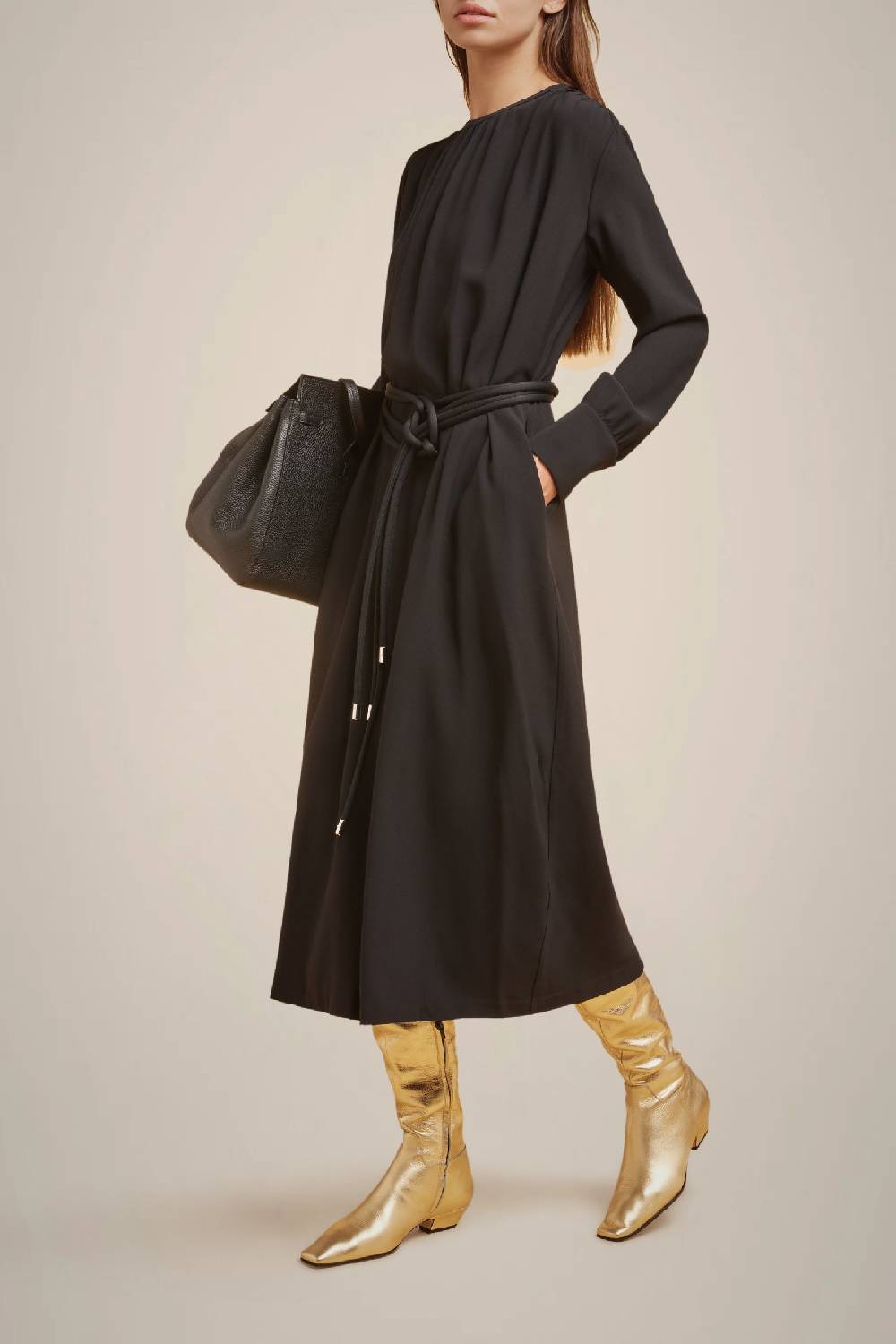 Liviana Conti ABITO CON CINTURA W4FF4WS25Y69-0.38