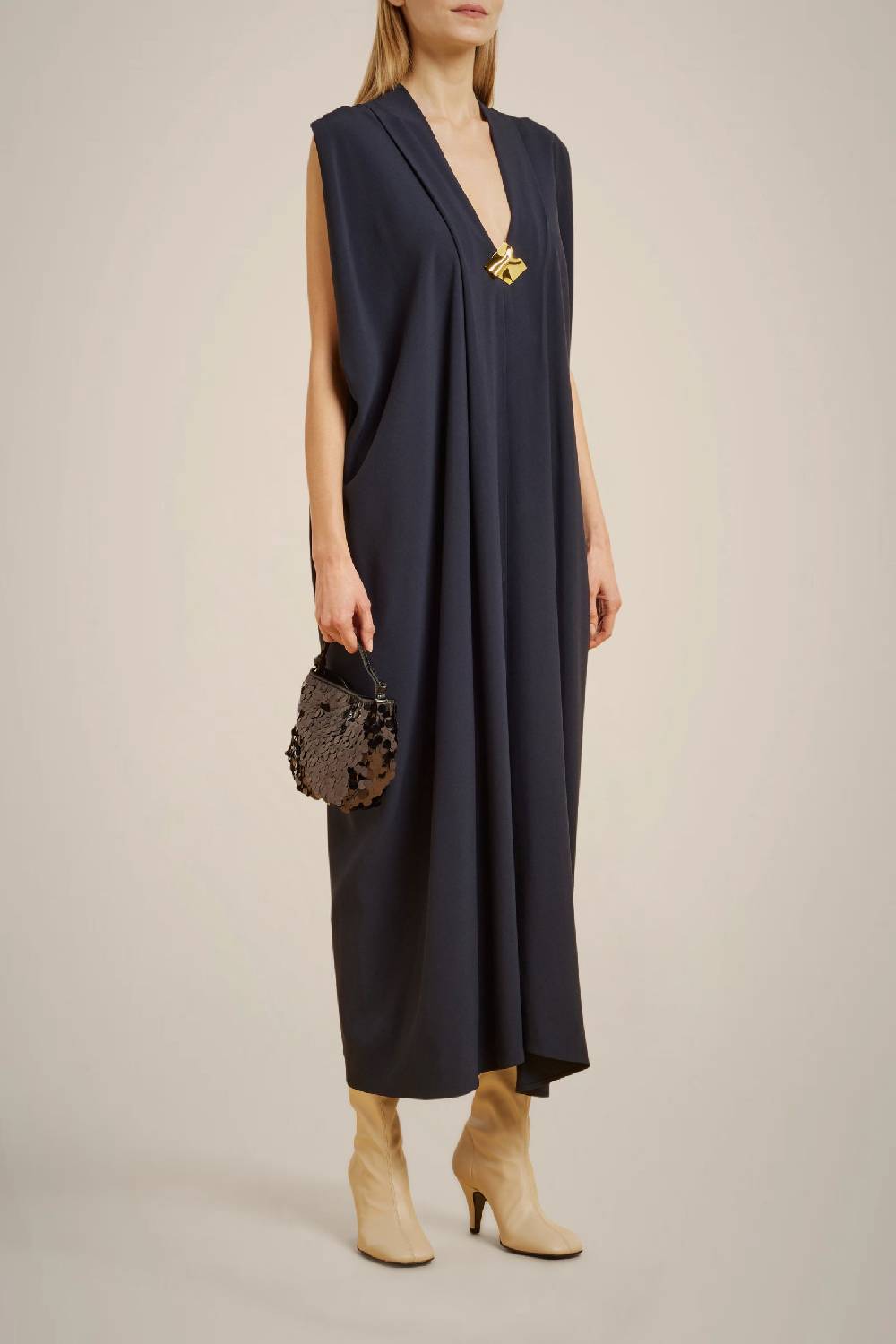 Liviana Conti ABITO DRAPPEGGIATO W4LL4WS35N08-0.38