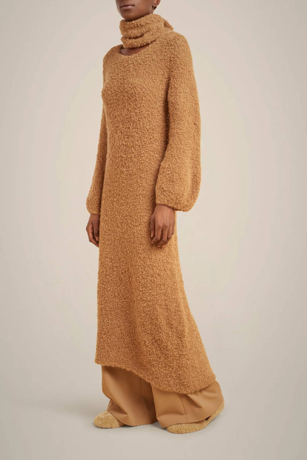 Liviana Conti abito lungo bouclé W4LL4W503U69-1.XS