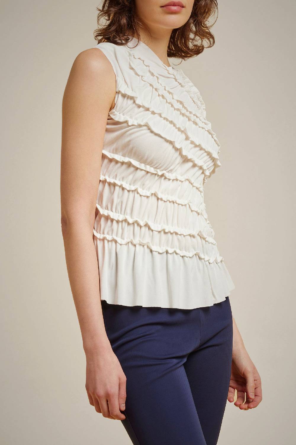 Liviana Conti BLUSA ARRICCIATA S4FF4SH82A08-1.38