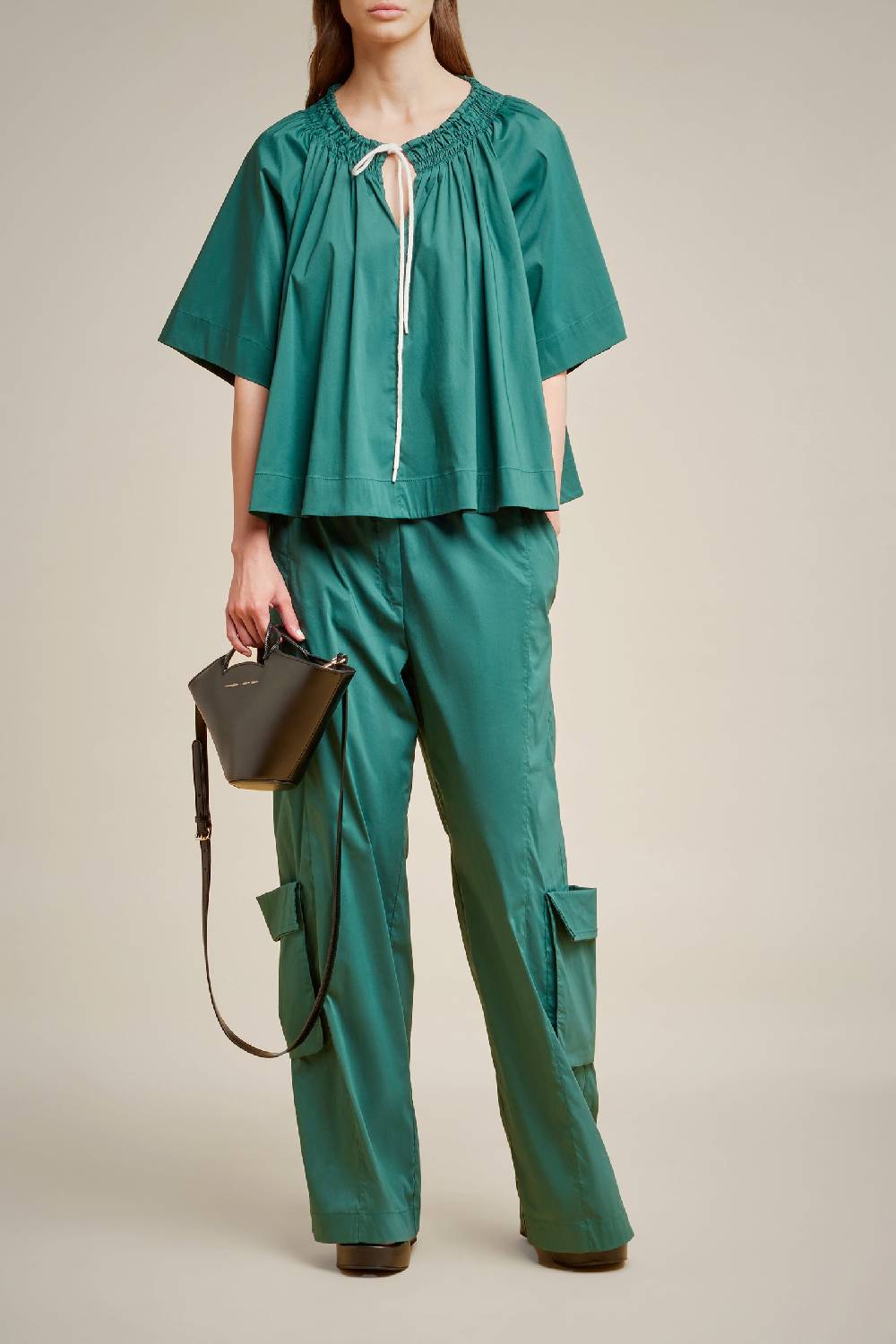 Liviana Conti BLUSA CON FIOCCO S4LL4SK10P60-0.38