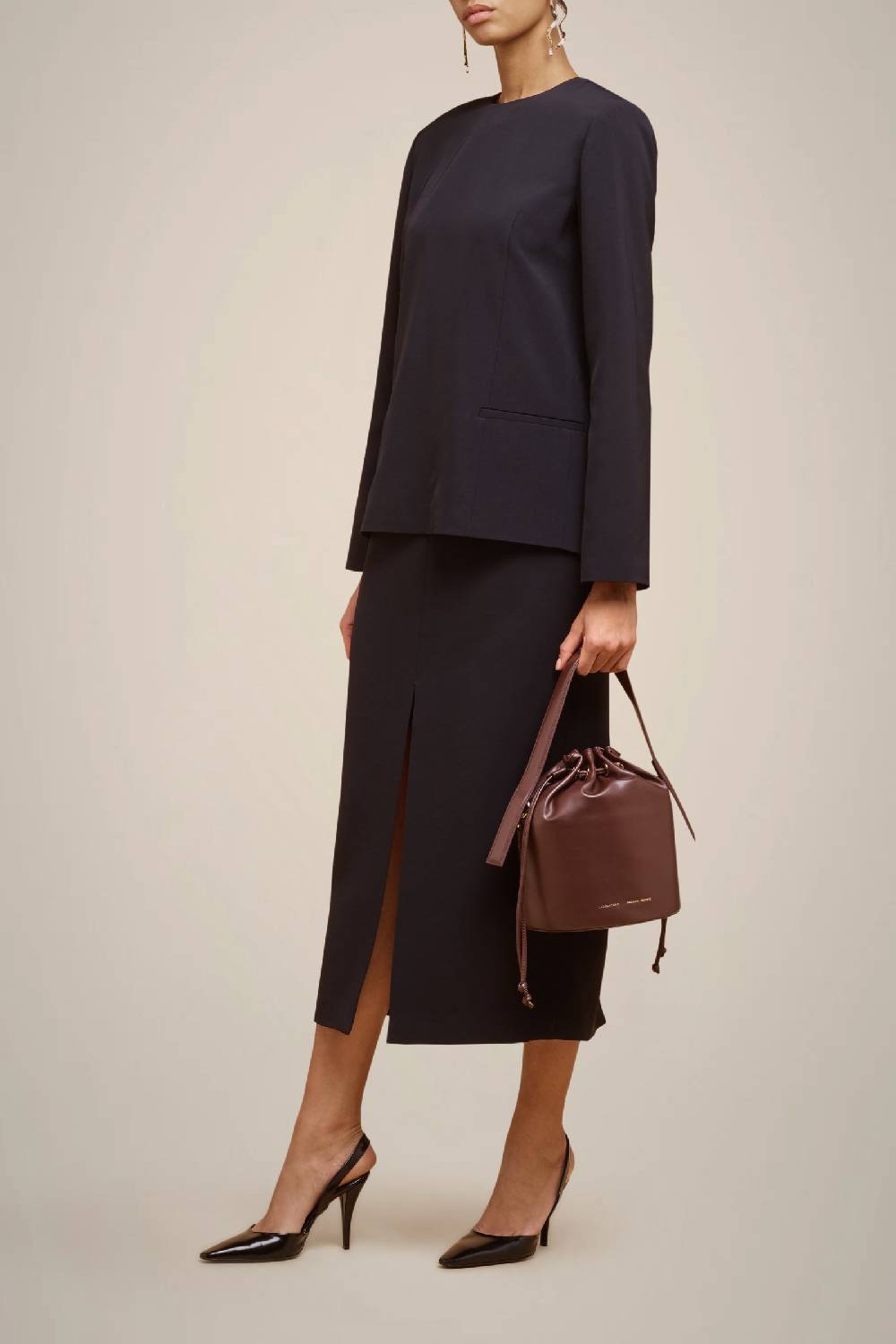 Liviana Conti BLUSA GIROCOLLO W4FF4WQ32Y69-0.38