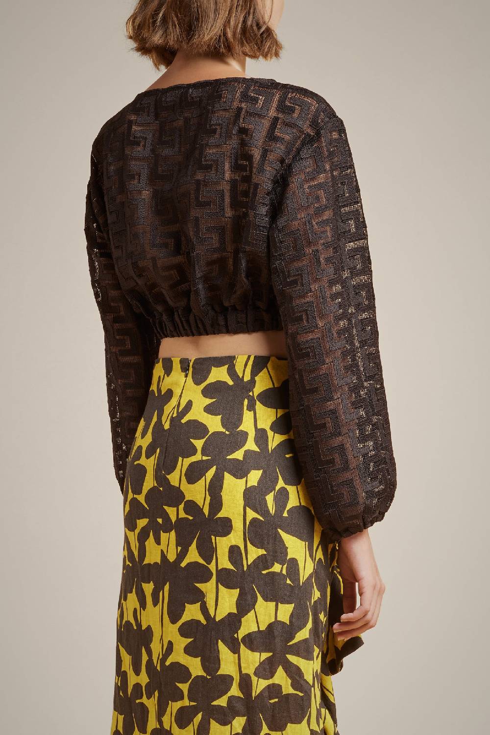 Liviana Conti BLUSA MACRAME' S4LL4SQ08W37-0.38