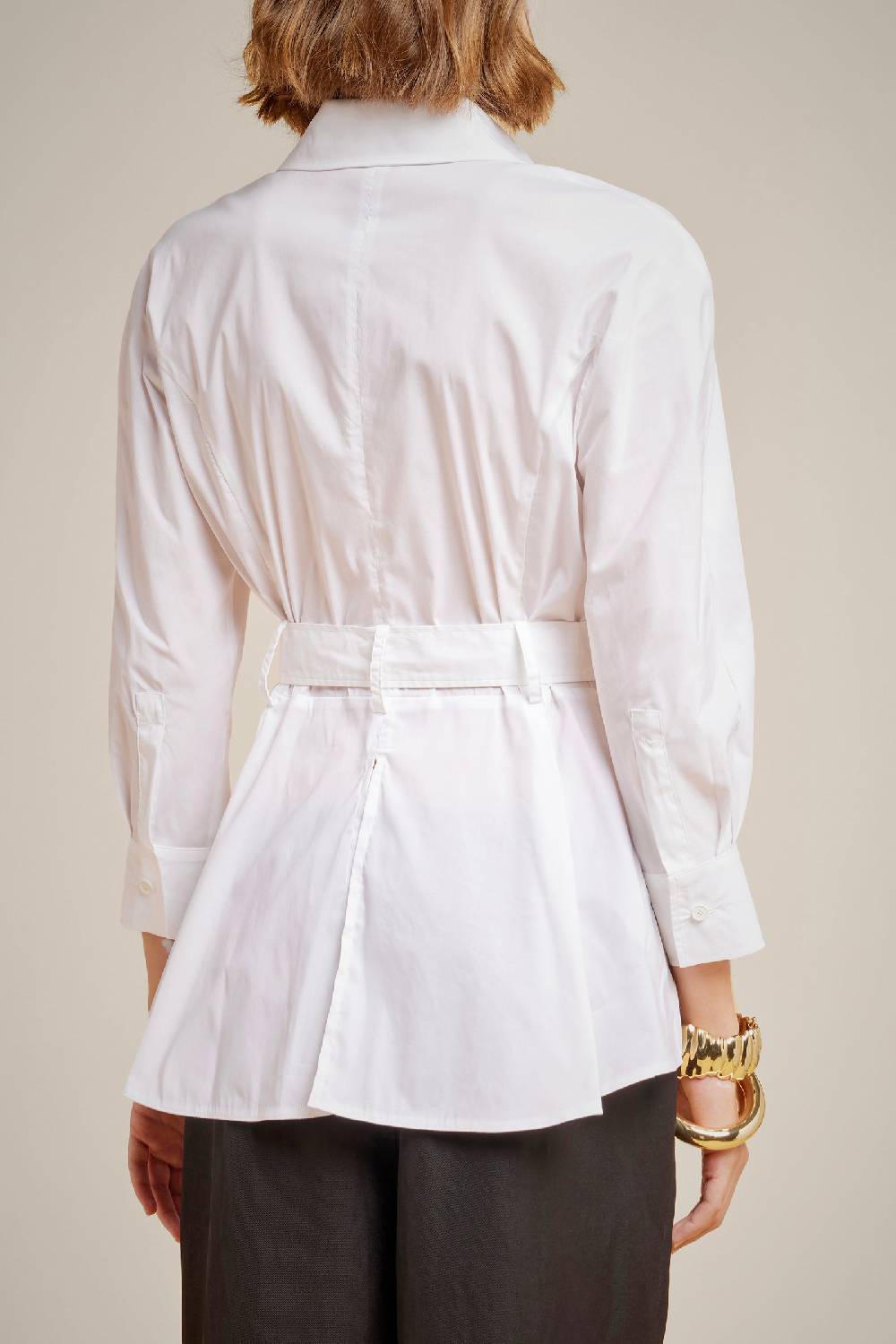 Liviana Conti CAMICIA CON FIOCCO S4LL4SK16A01-0.38