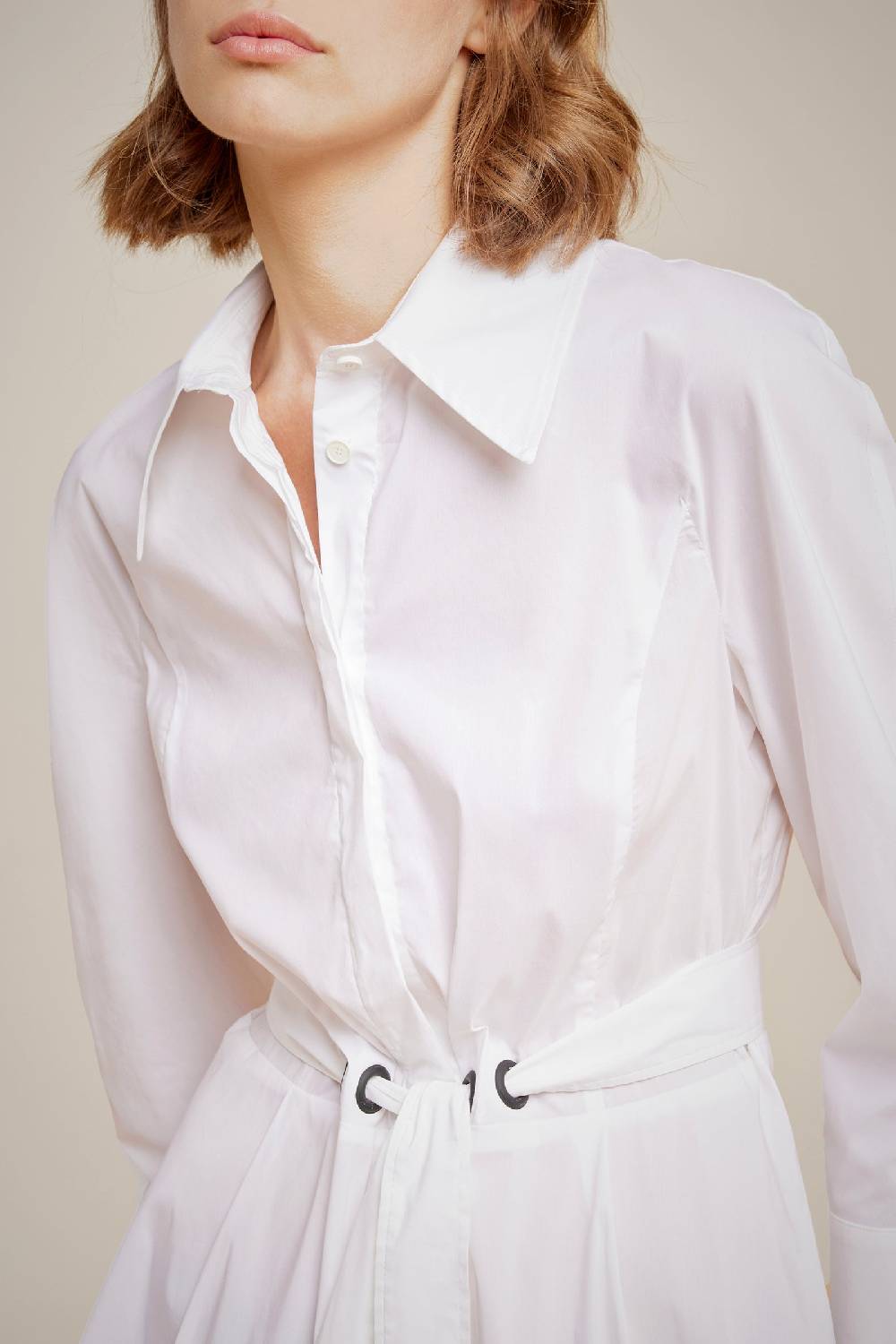 Liviana Conti CAMICIA CON FIOCCO S4LL4SK16A01-0.38