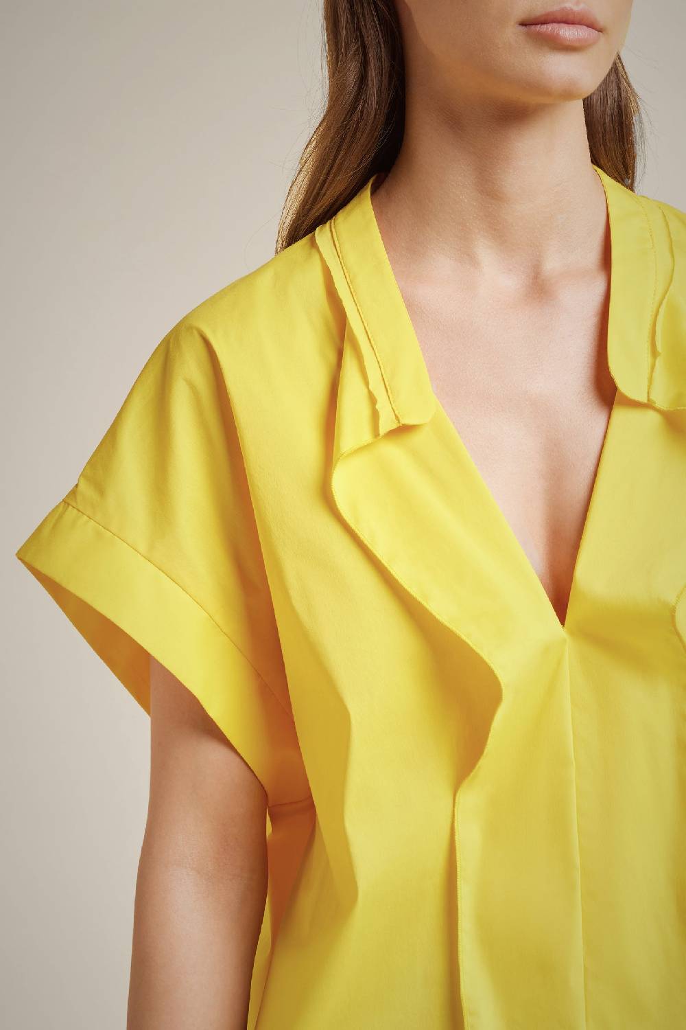 Liviana Conti CAMICIA CON VOLANT S4LL4SK11B03-0.38