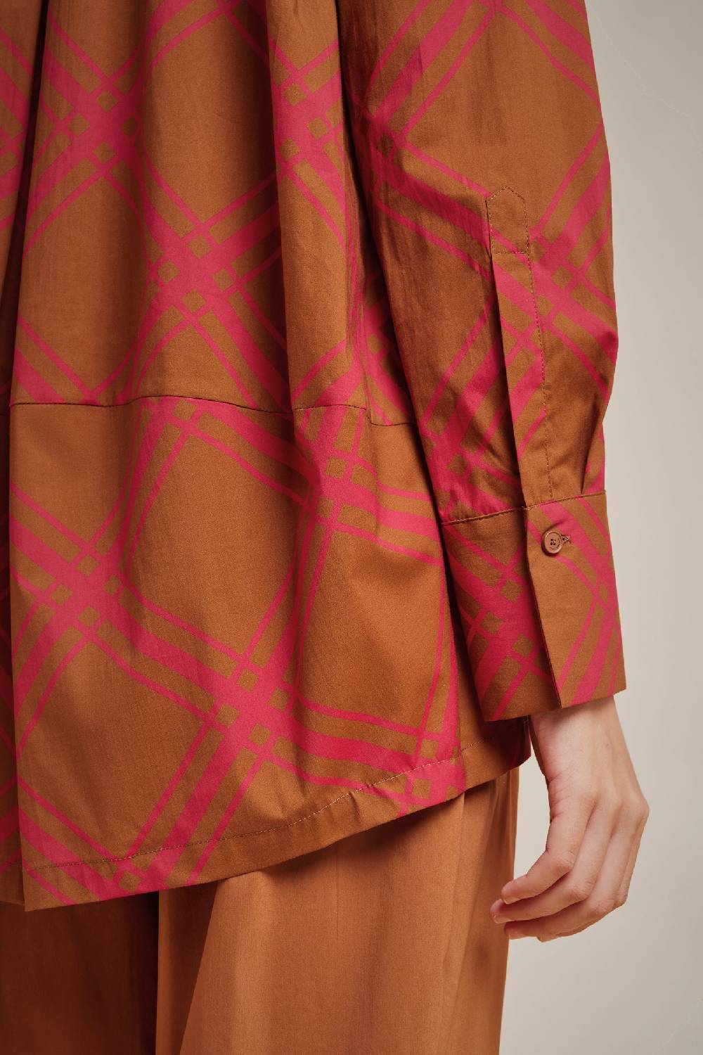 Liviana Conti CAMICIA S4LL4SU101-CHK.38