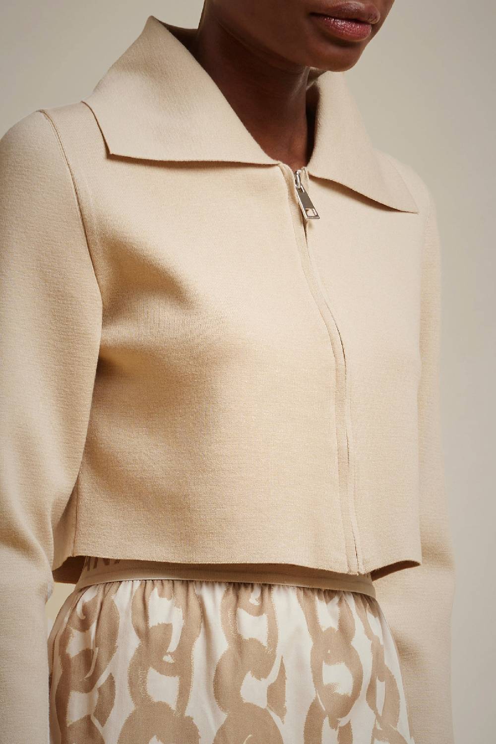 Liviana Conti CARDIGAN CON ZIP S4FF4SF20W43-1.XS