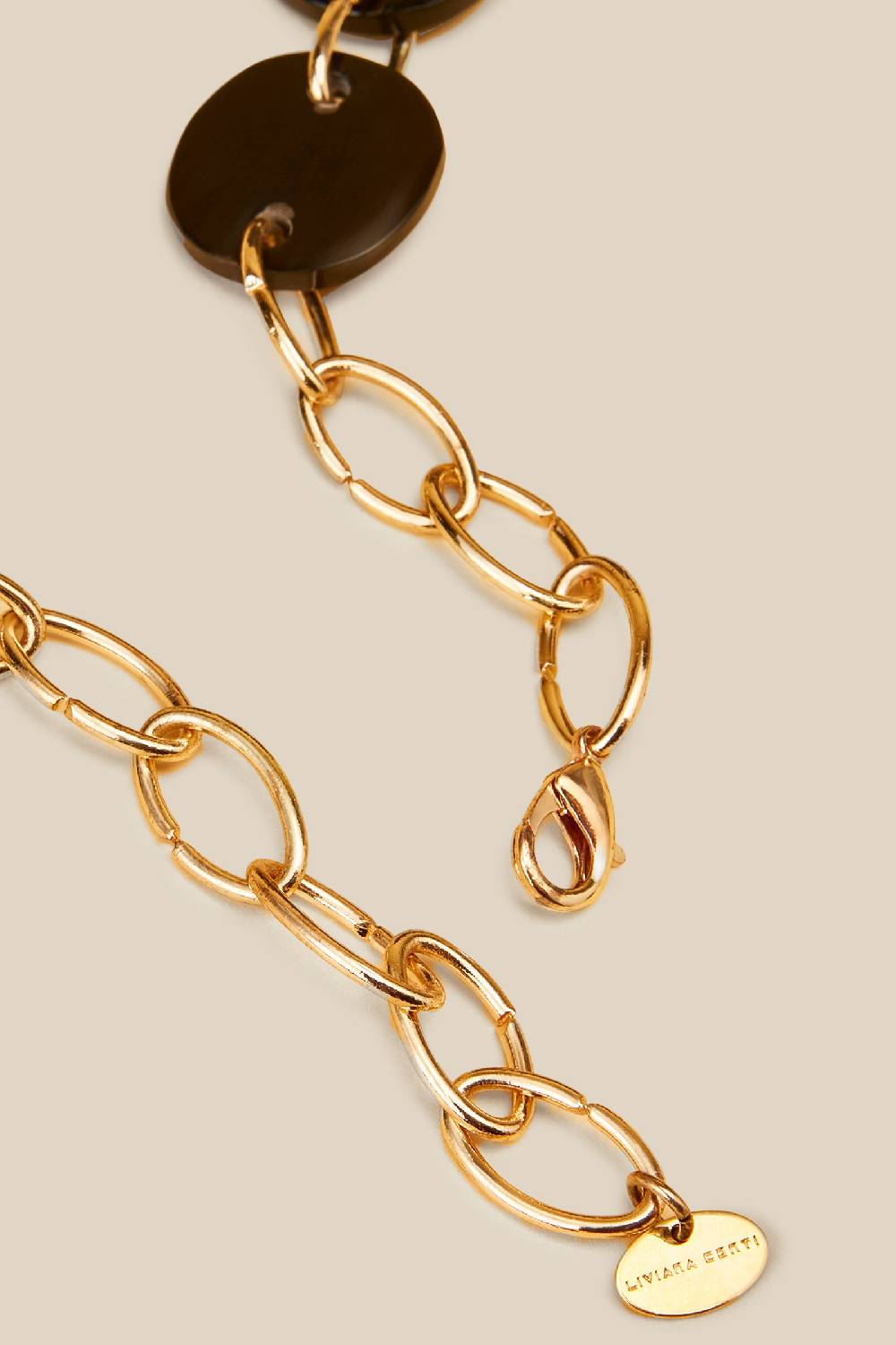 Liviana Conti COLLANA COMP.OVALI S4AA4SJ74HORN1.NR