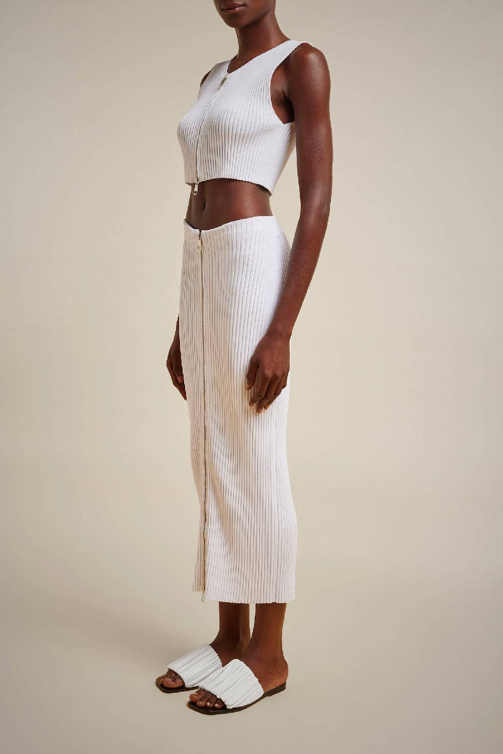 Liviana Conti CROP TOP CON ZIP S4FF4SA12A01-0.XS