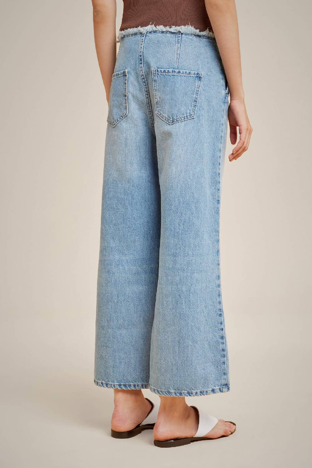Liviana Conti CROPPED JEANS S4LL4SY81Z97-0.26