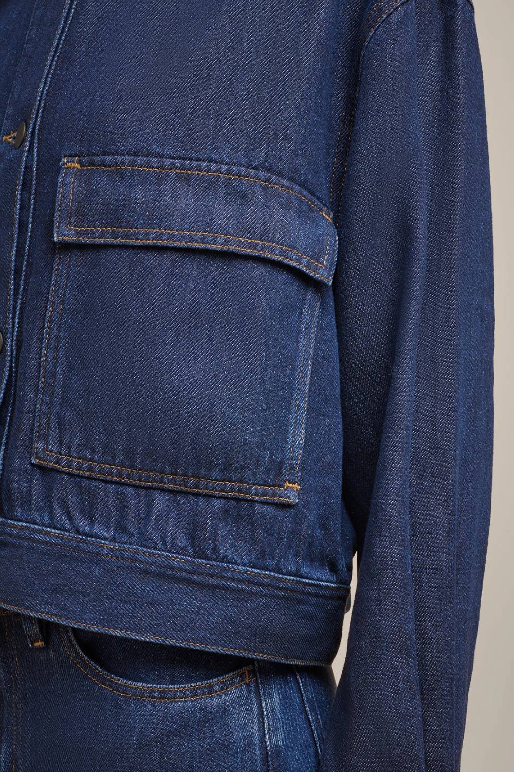 Liviana Conti GIACCA DI DENIM W4FF4WY84Z83-0.XS