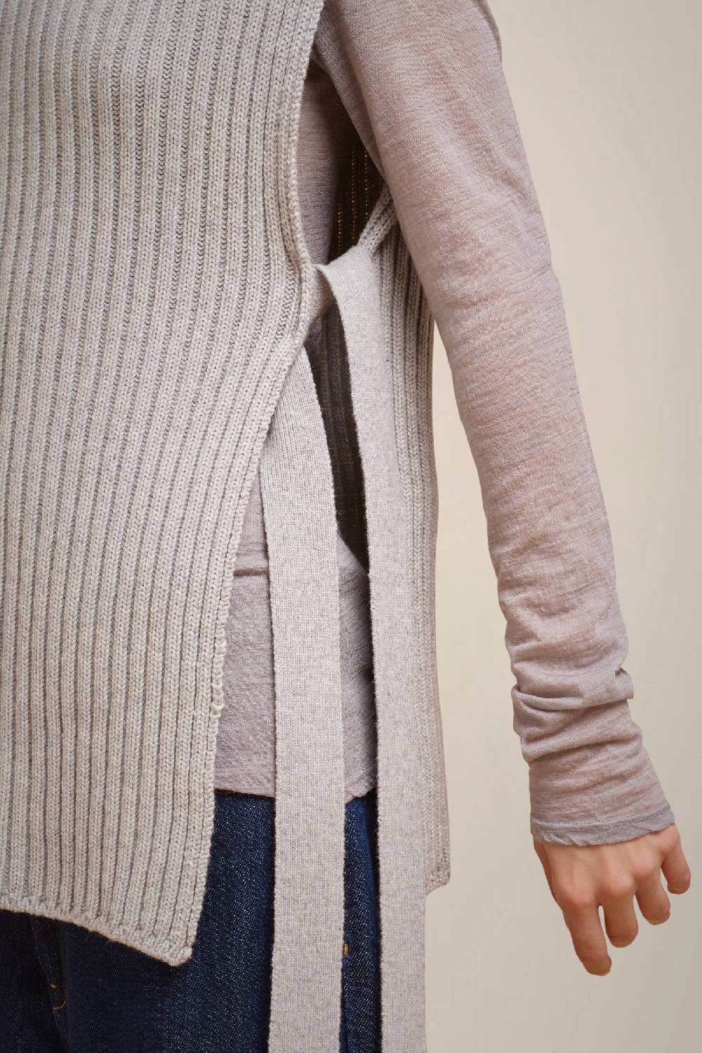 Liviana Conti GILET A COSTE W4FF4WC85X47-0.NR