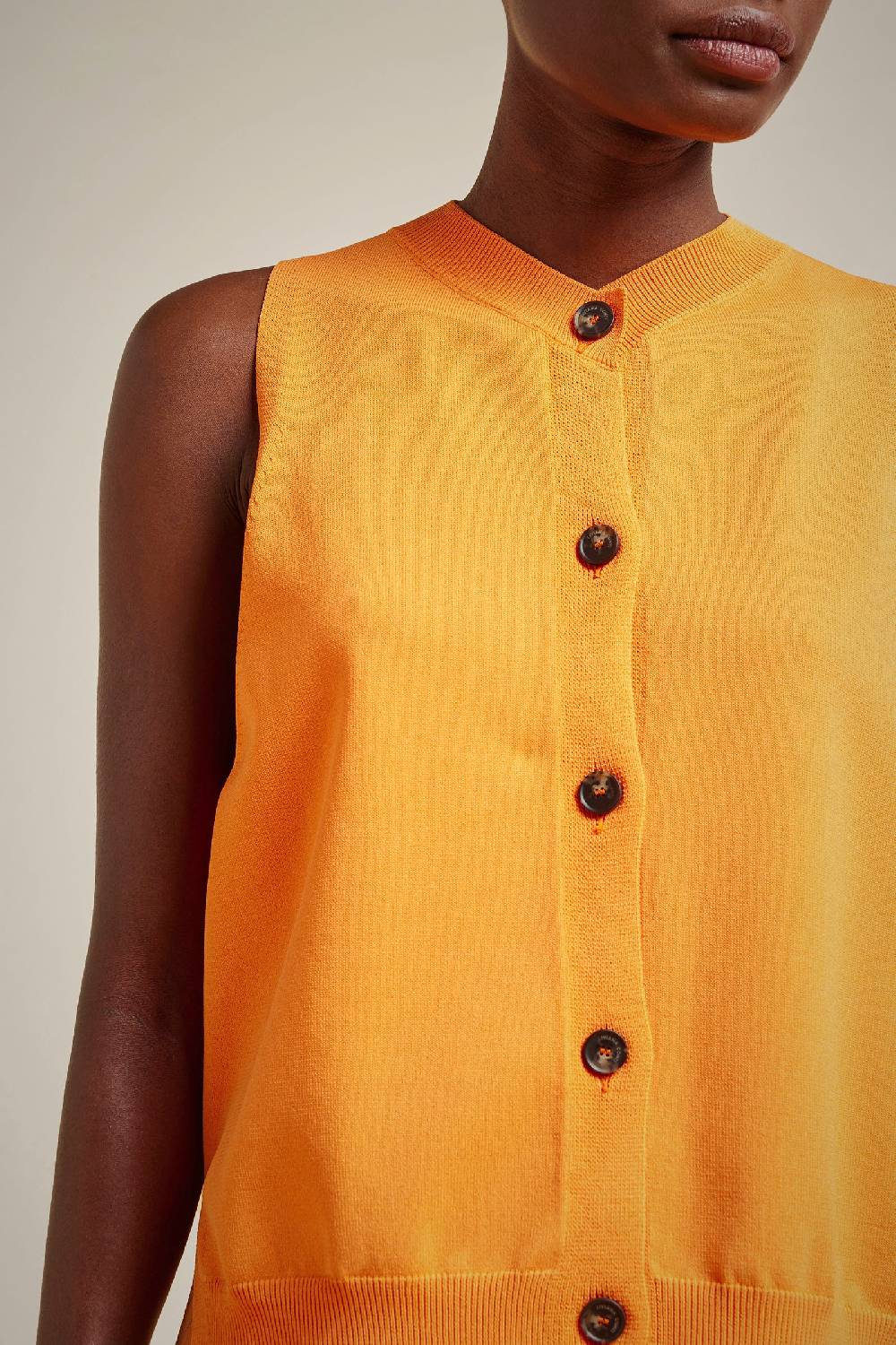 Liviana Conti GILET CON BOTTONI S4FF4SA07C27-0.XS