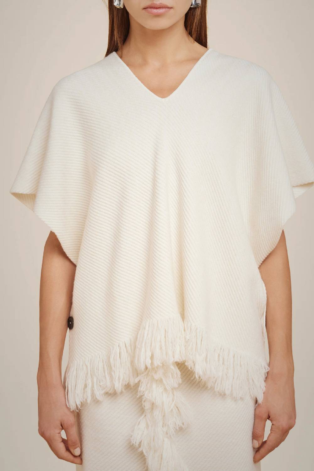 Liviana Conti GILET CON FRANGE W4FF4WB33A08-1.XS