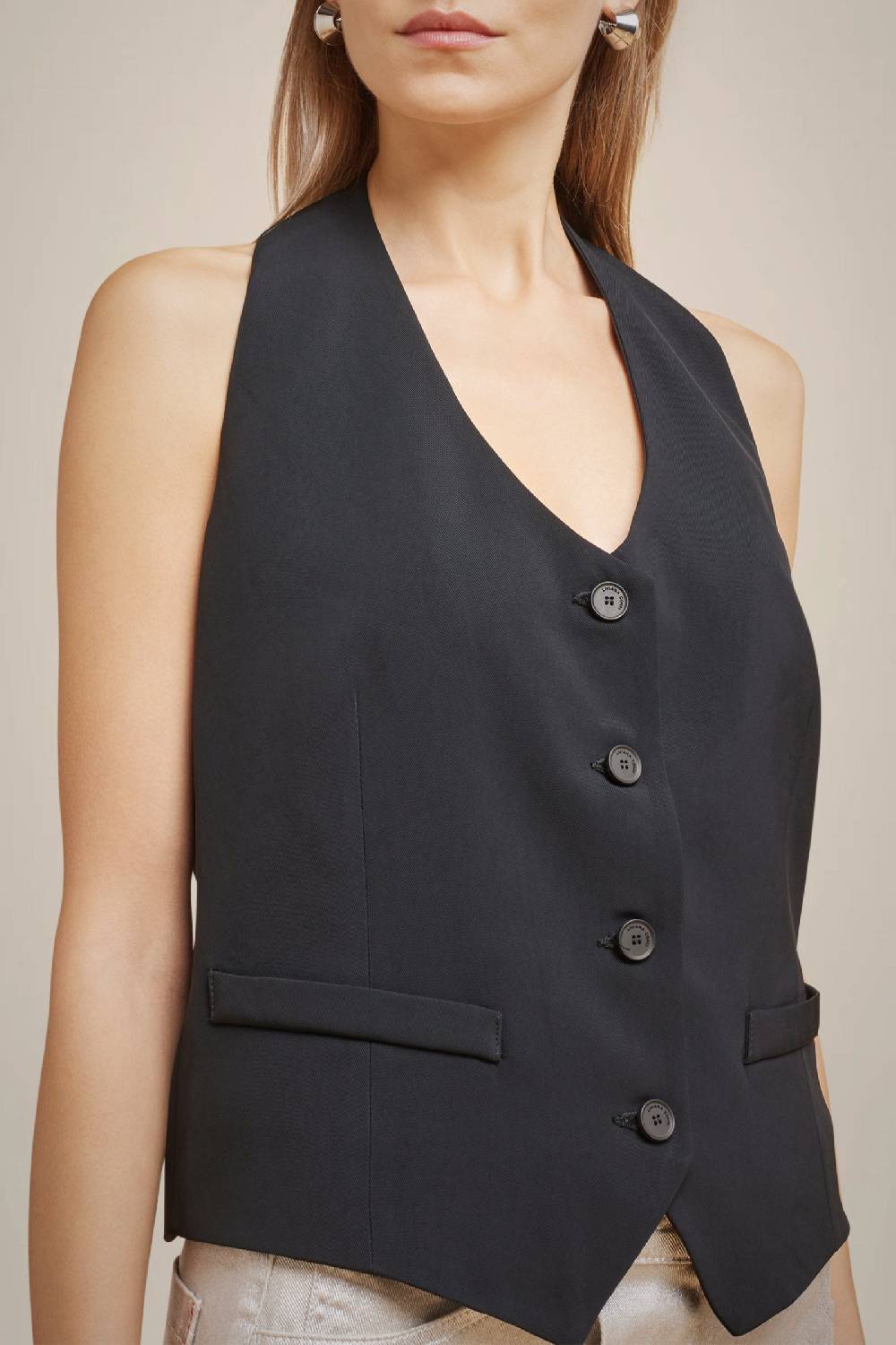 Liviana Conti GILET HALTER W4FF4WQ30Y69-0.38