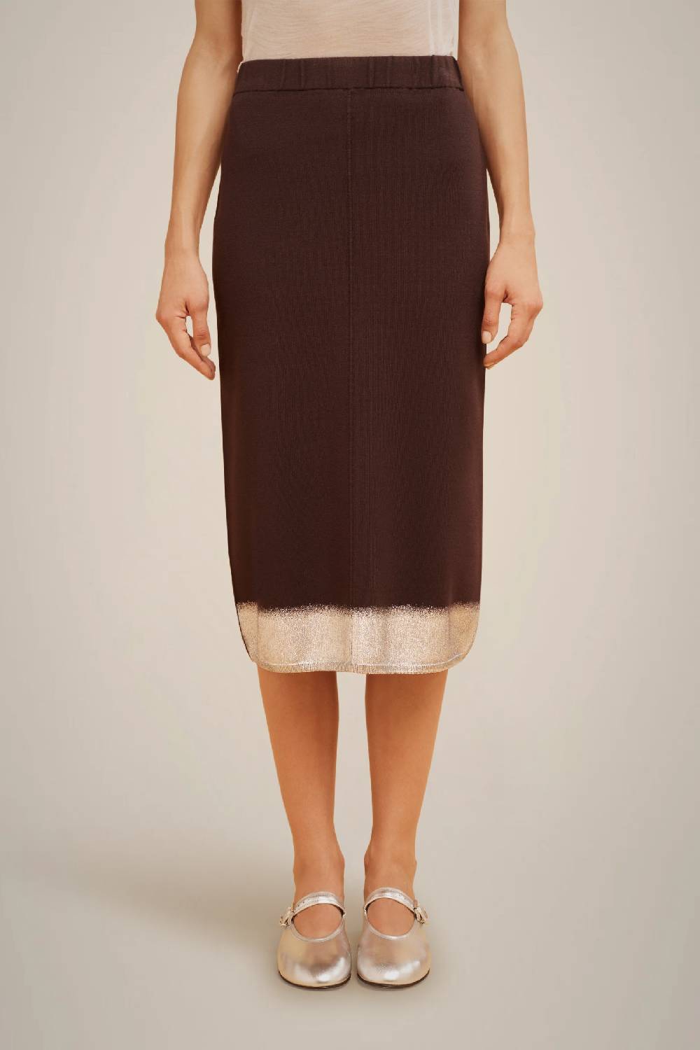 Liviana Conti GONNA CON LAMINA W4FF4WF20W36-Z.XS