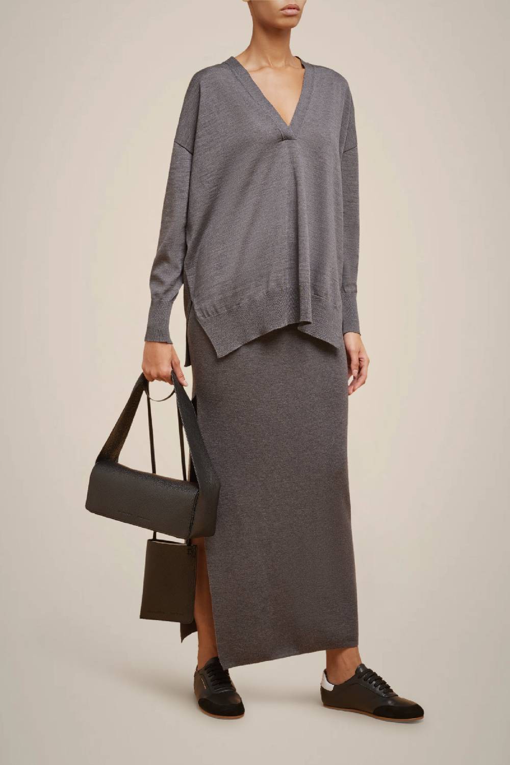 Liviana Conti GONNA CON SPACCO W4FF4WA37Y49-0.XS