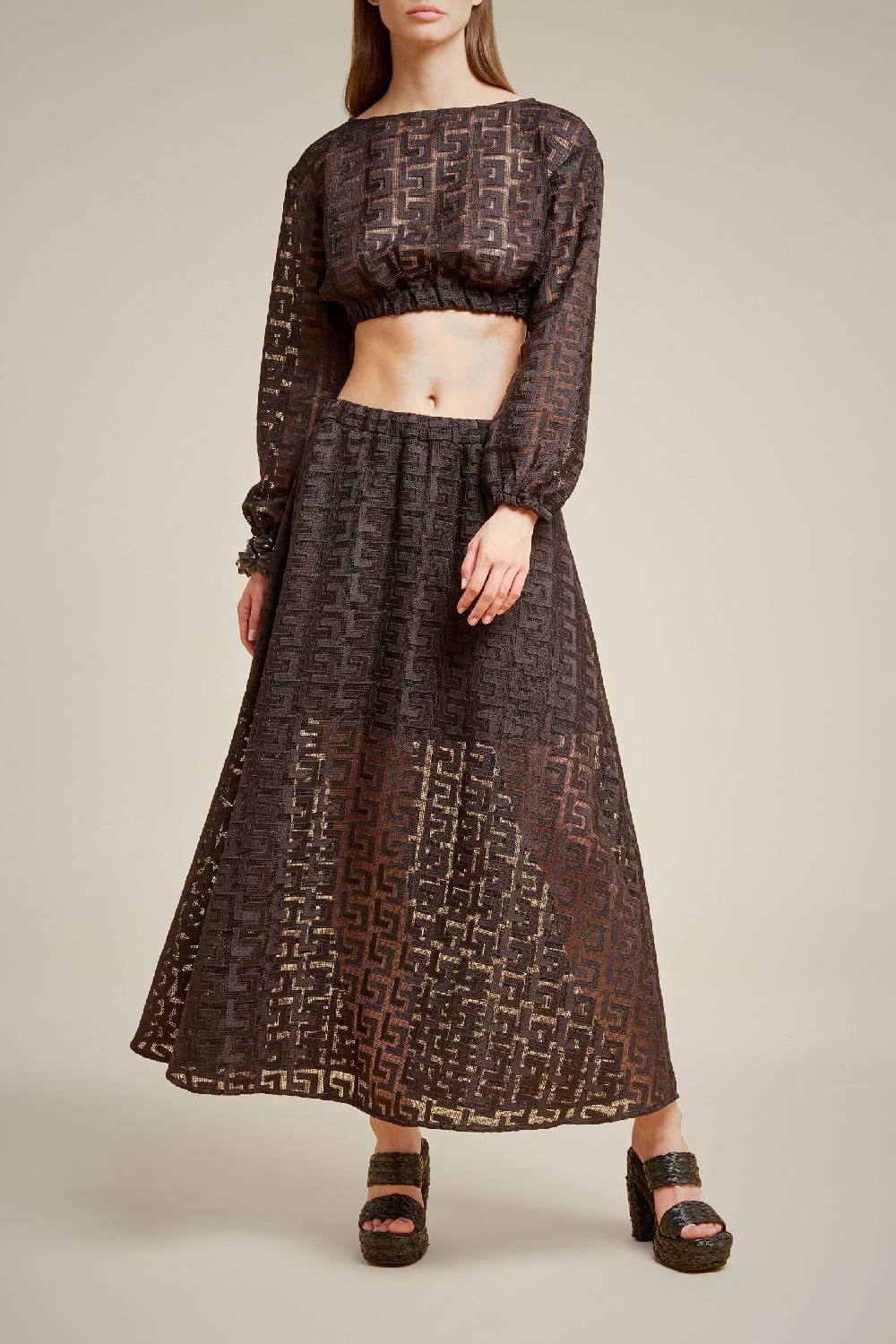 Liviana Conti GONNA MACRAME' S4LL4SQ20W37-0.38