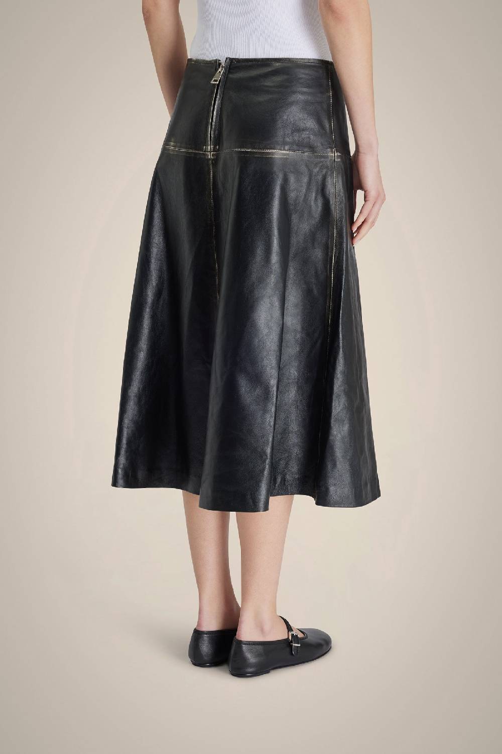 Liviana Conti GONNA PELLE MIDI S4NN4SX20Y69A3.S