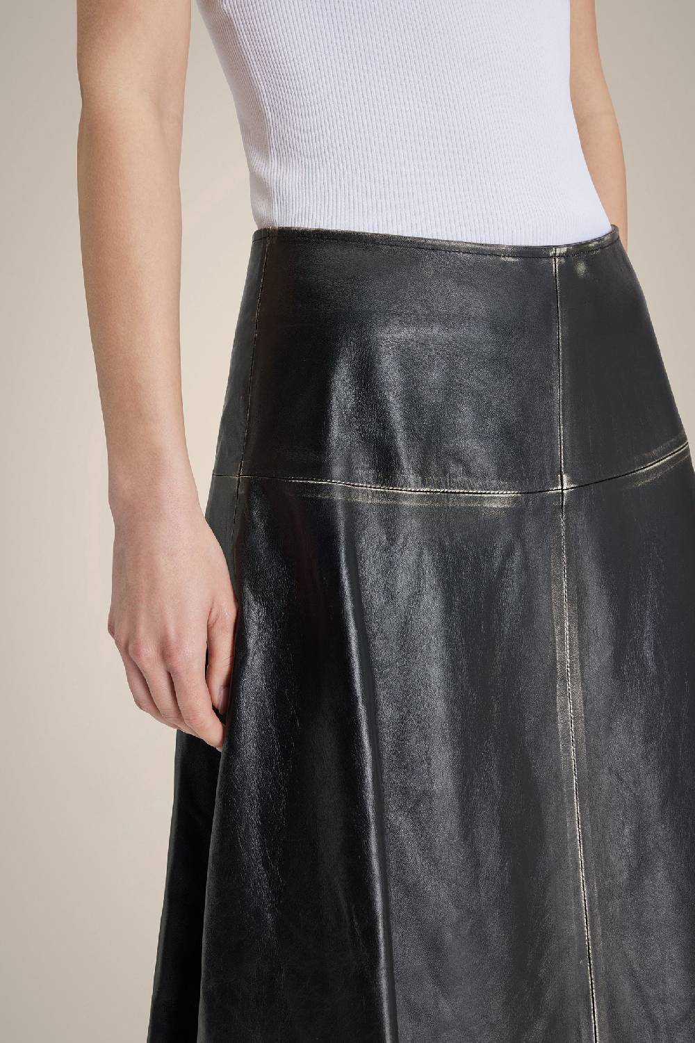 Liviana Conti GONNA PELLE MIDI S4NN4SX20Y69A3.S