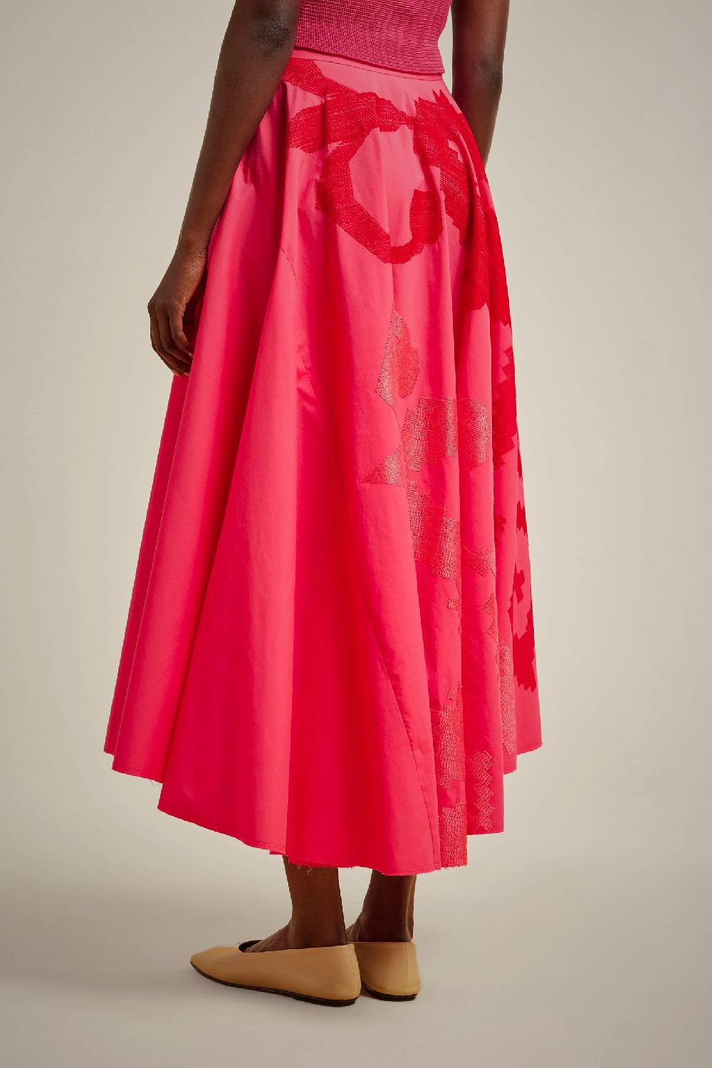 Liviana Conti GONNA RICAMATA S4FF4SK82G33-1.40