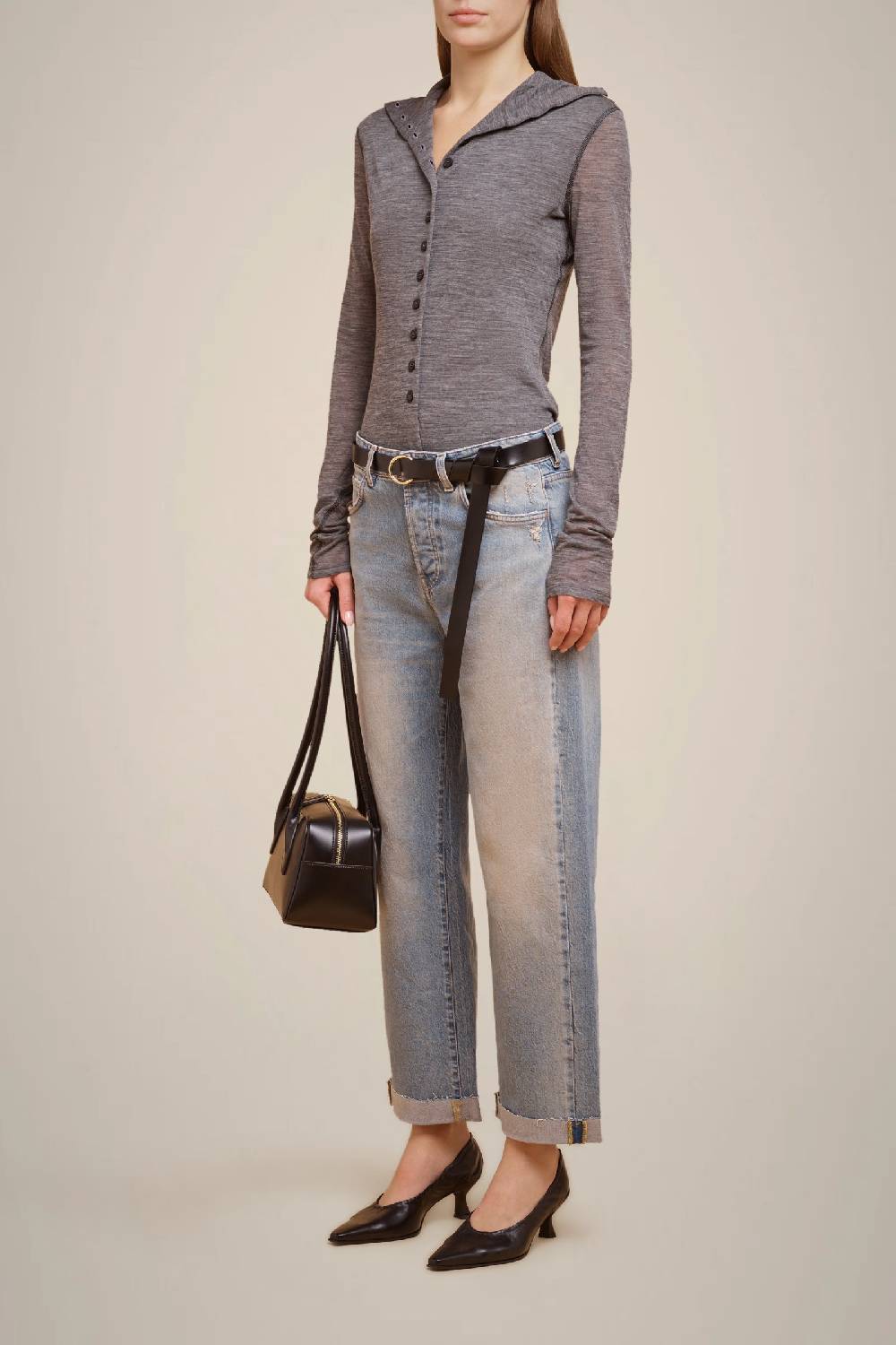 Liviana Conti JEANS BOY FIT W4FF4WY62Z77-0.26