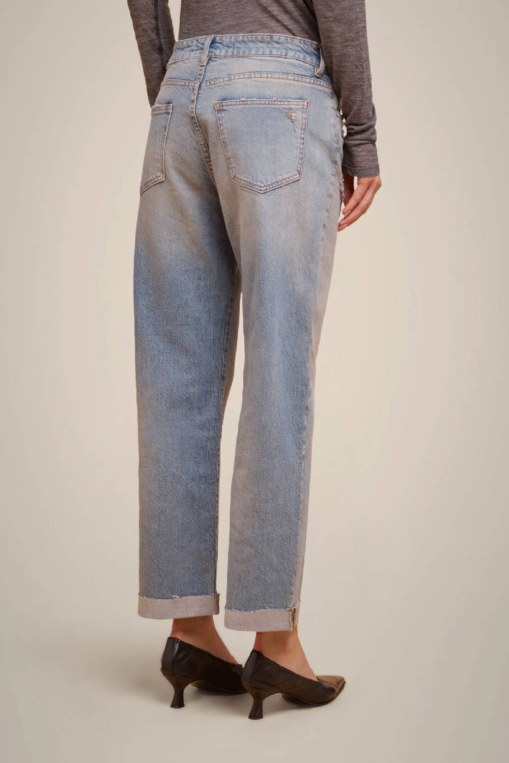 Liviana Conti JEANS BOY FIT W4FF4WY62Z77-0.26