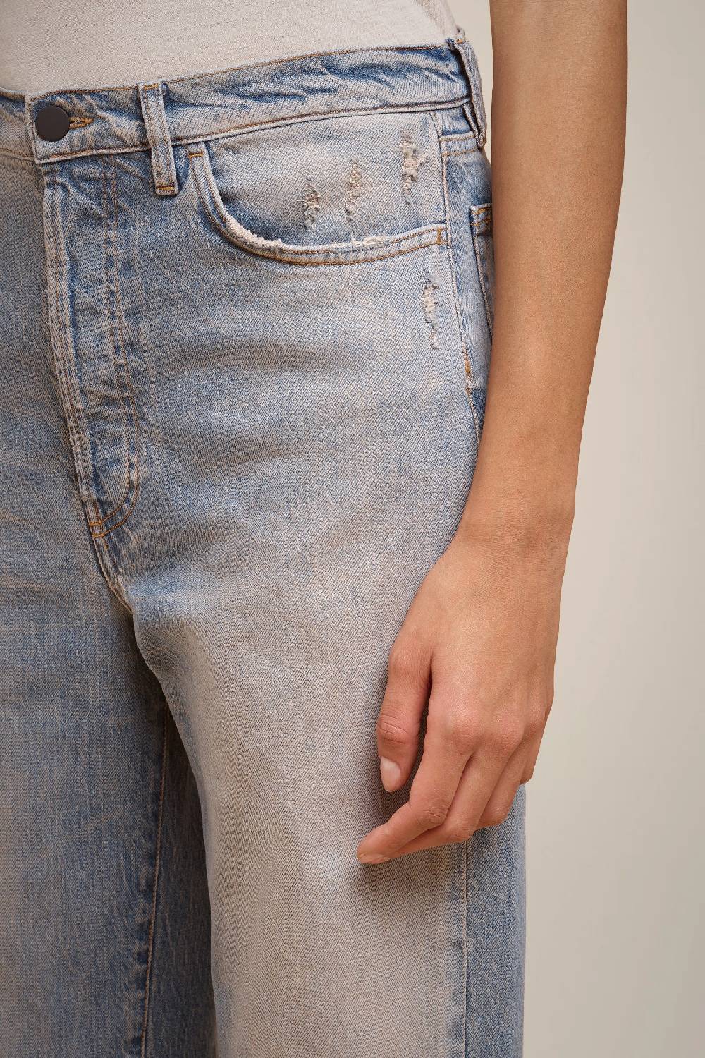 Liviana Conti JEANS WIDE-LEG W4FF4WY52Z77-0.26